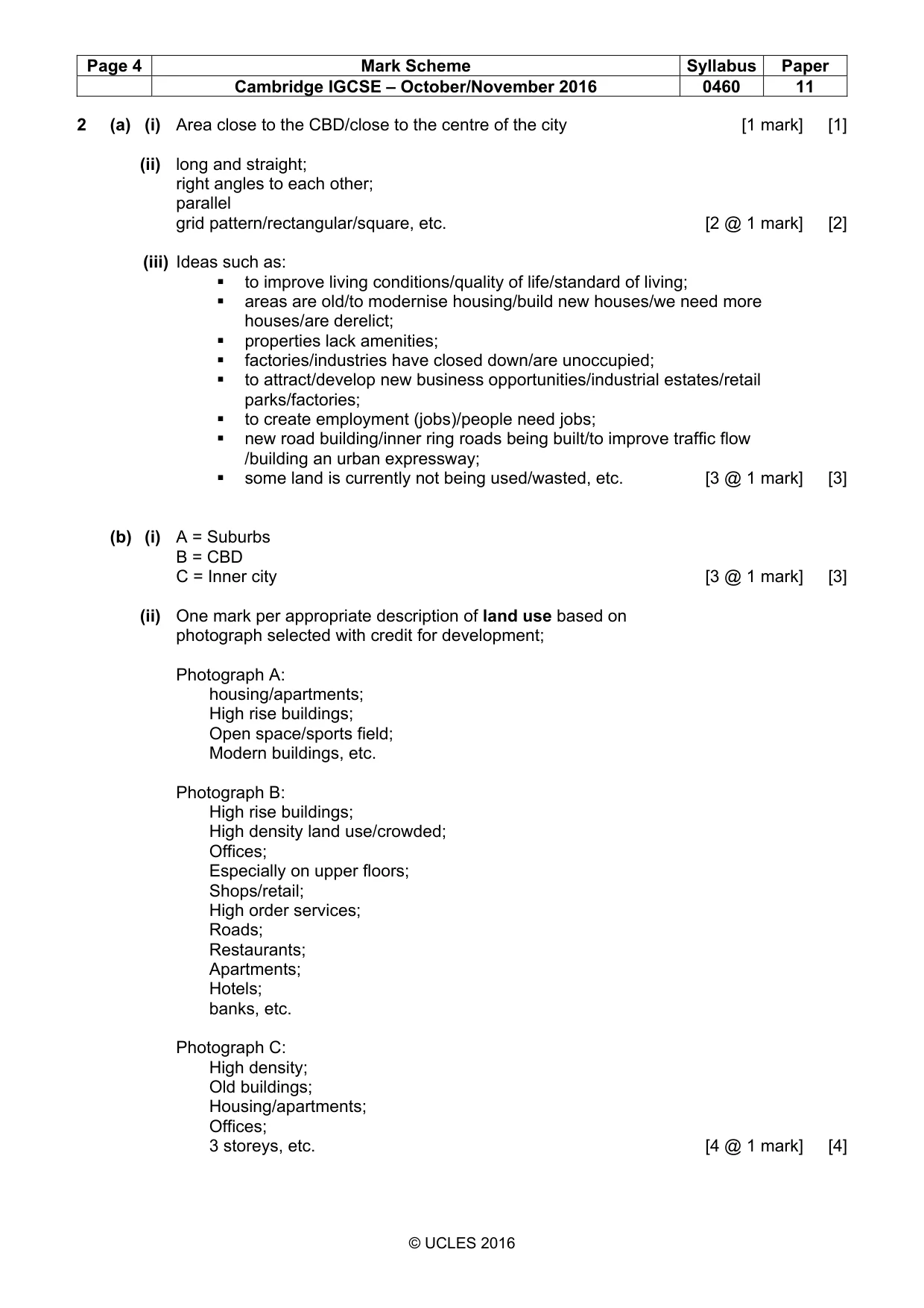 Mark scheme, page 4 of 13
