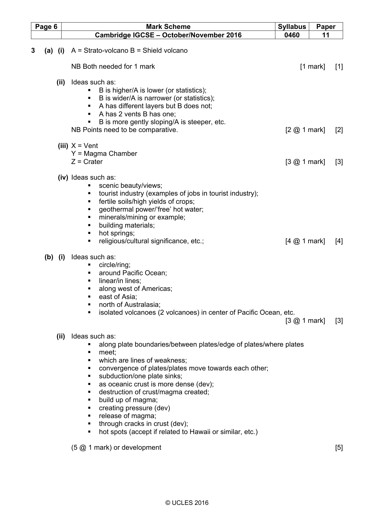 Mark scheme, page 6 of 13