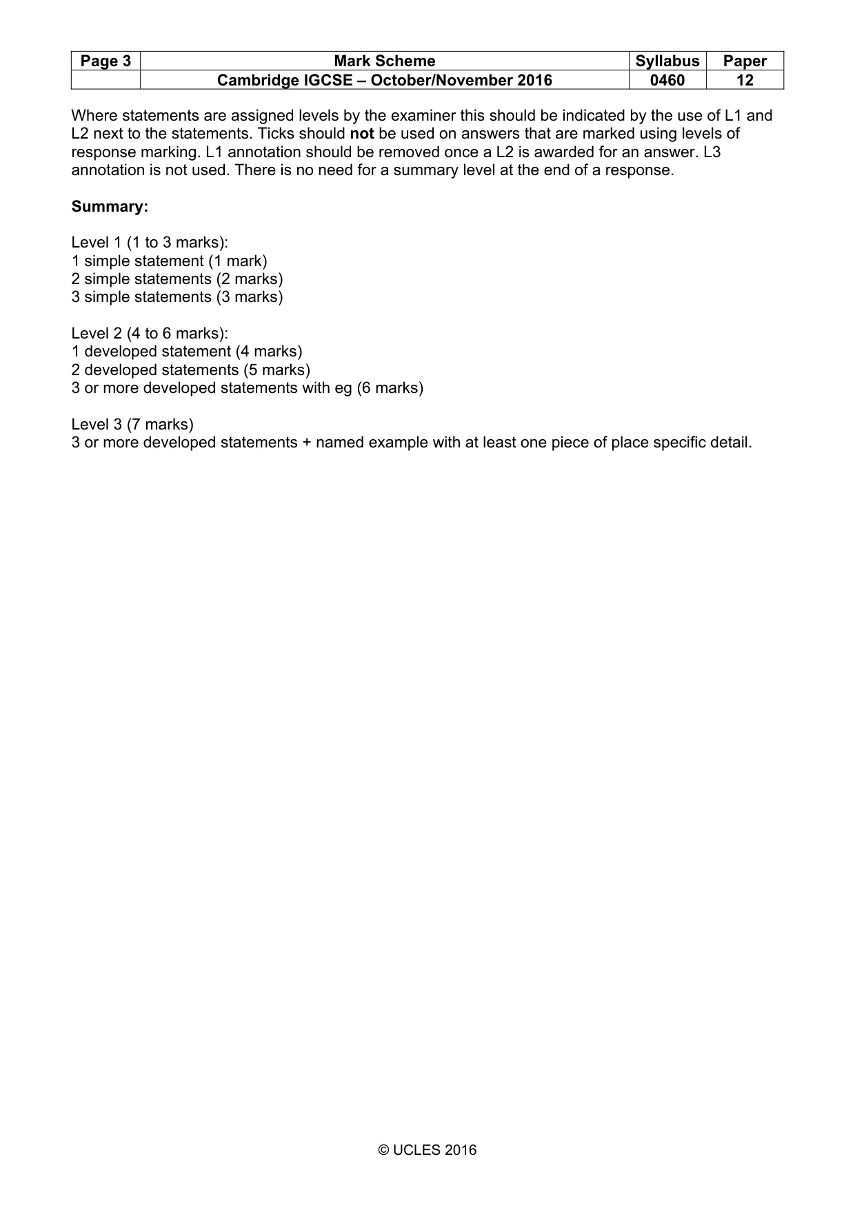 Mark scheme, page 3 of 17