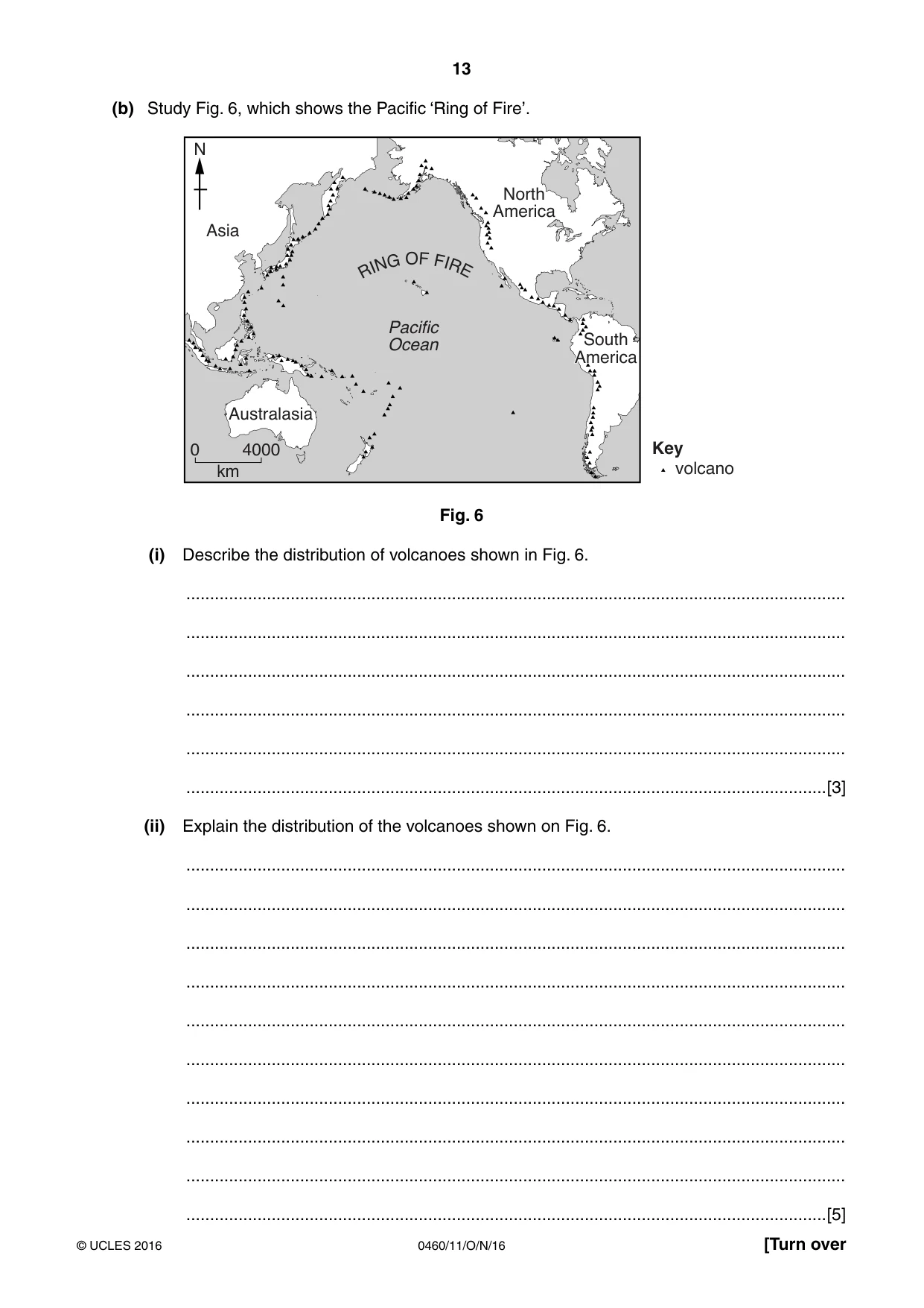 Cambridge IGCSE Geography 0460 2016 Oct/Nov Paper 1 · Variant 1 question paper, page 13 of 28