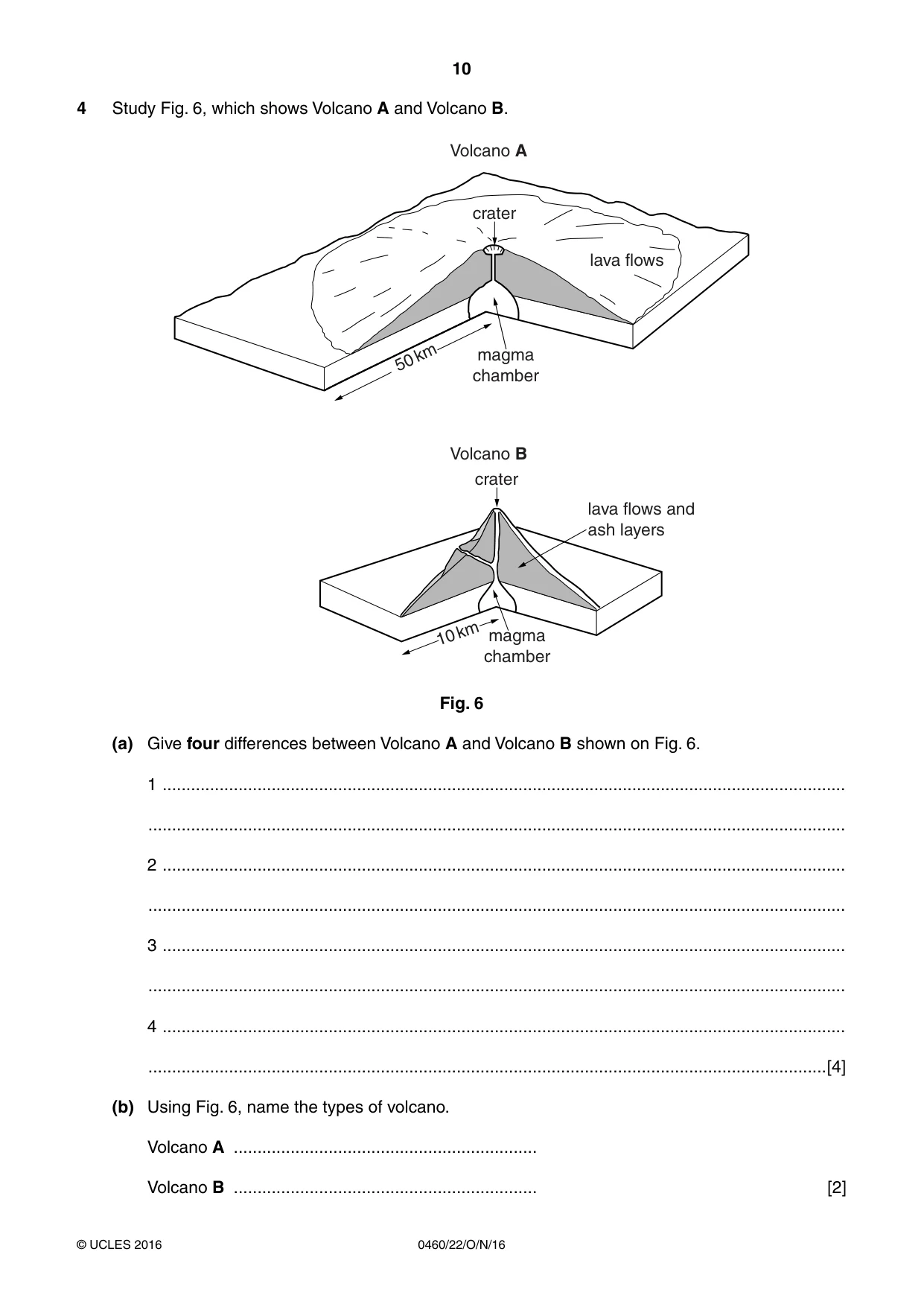 Cambridge IGCSE Geography 0460 2016 Oct/Nov Paper 2 · Variant 2 question paper, page 10 of 20