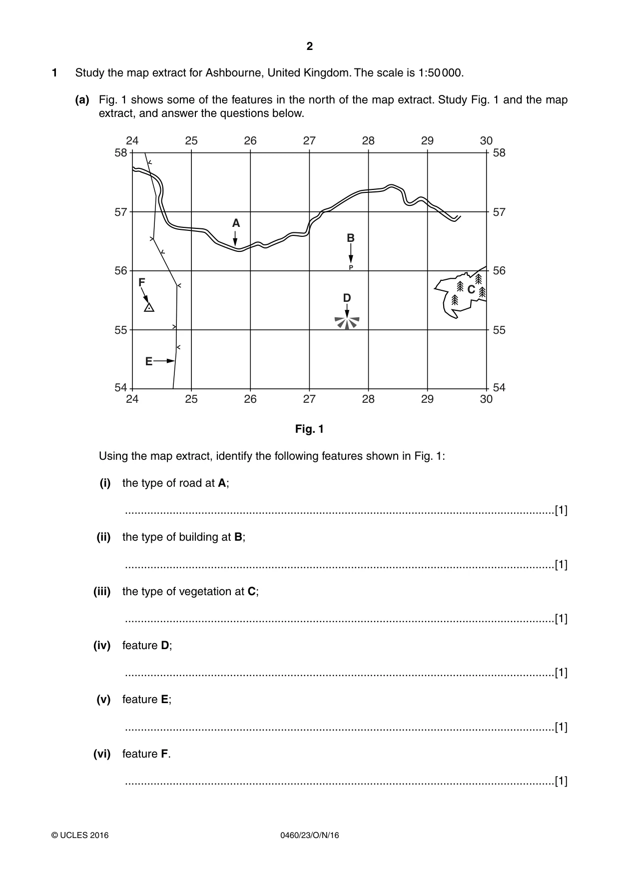 Cambridge IGCSE Geography 0460 2016 Oct/Nov Paper 2 · Variant 3 question paper, page 2 of 16