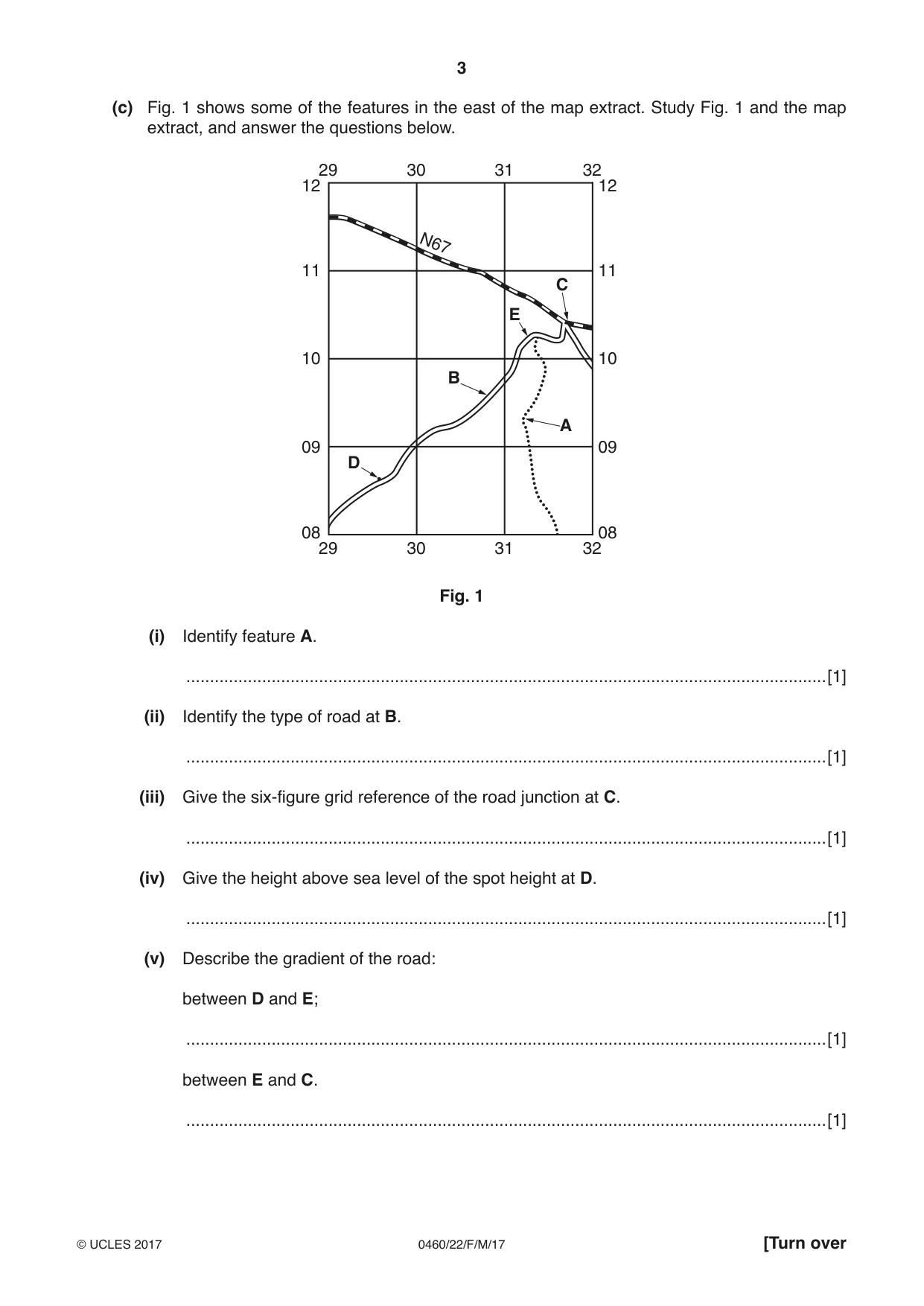Cambridge IGCSE Geography 0460 2017 Feb/March Paper 2 · Variant 2 question paper, page 3 of 16