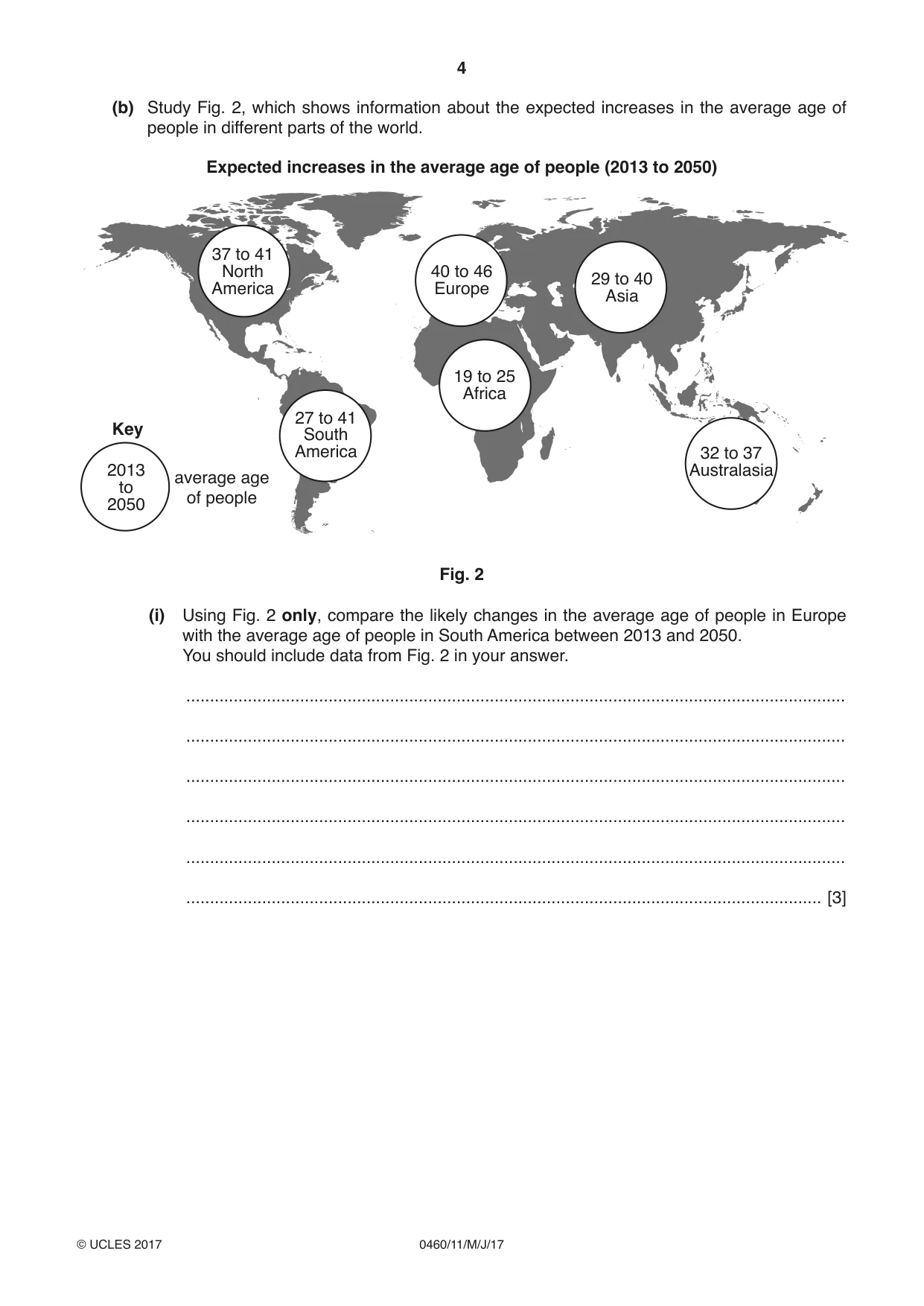 Cambridge IGCSE Geography 0460 2017 May/June Paper 1 · Variant 1 question paper, page 4 of 32