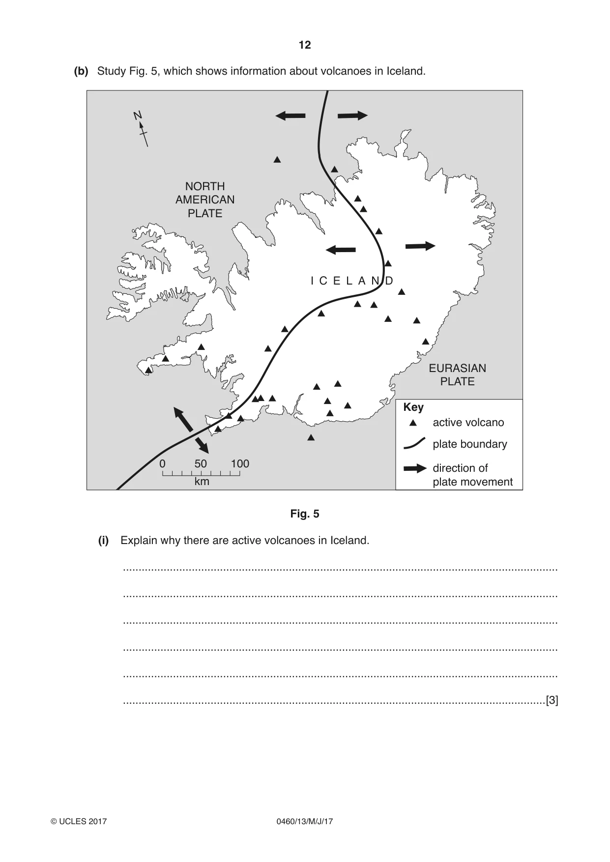 Cambridge IGCSE Geography 0460 2017 May/June Paper 1 · Variant 3 question paper, page 12 of 28