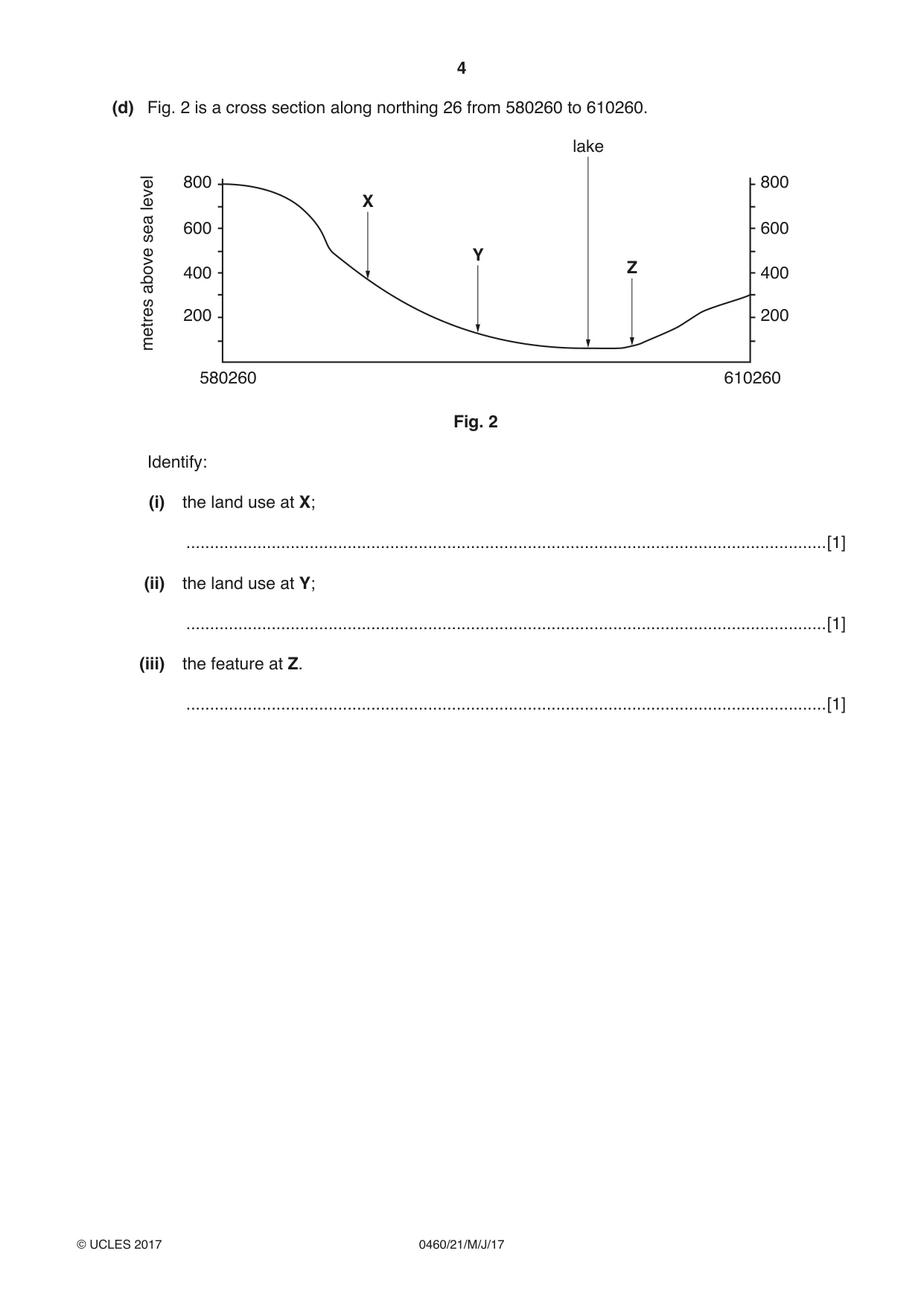 Cambridge IGCSE Geography 0460 2017 May/June Paper 2 · Variant 1 question paper, page 4 of 20