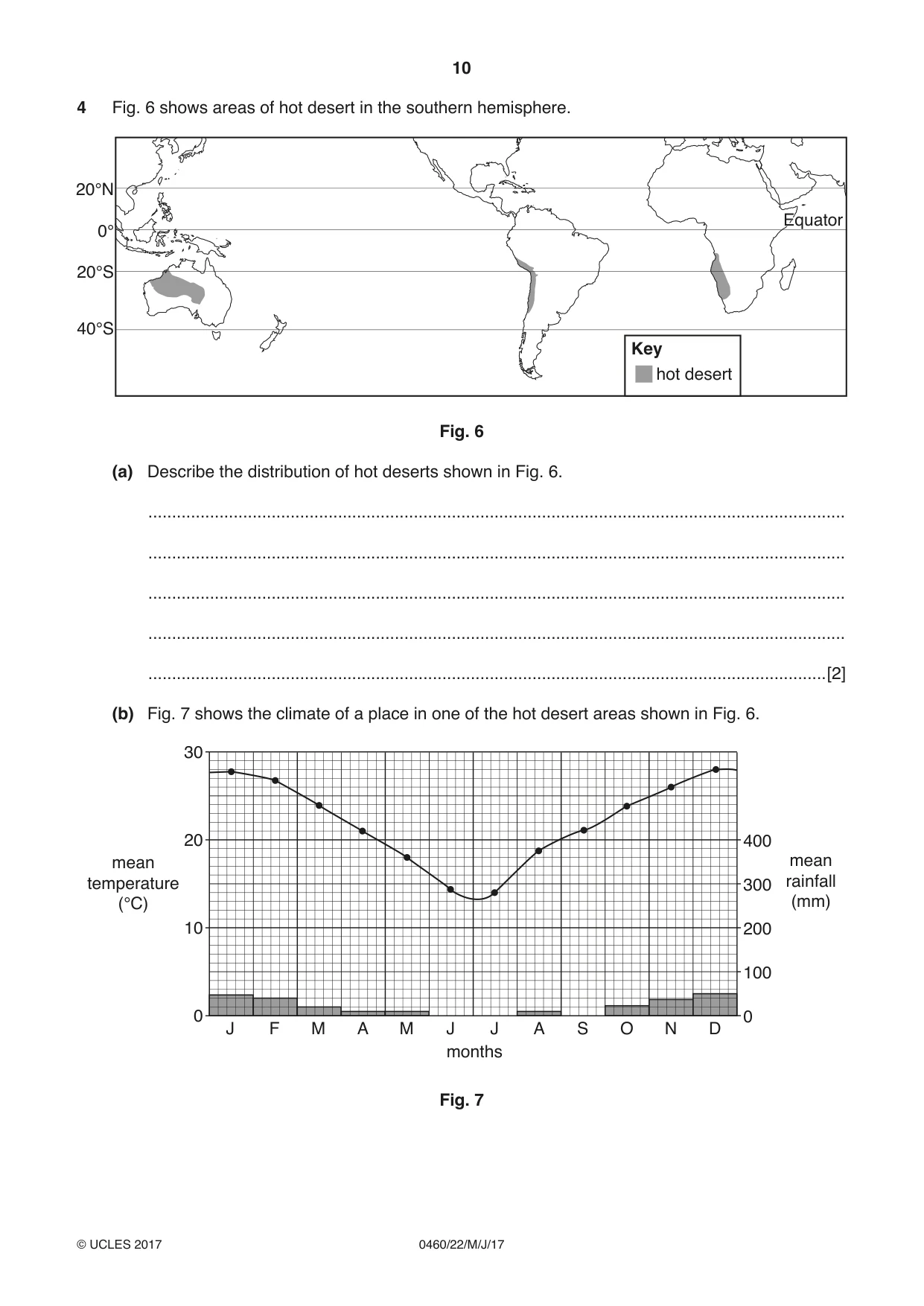 Cambridge IGCSE Geography 0460 2017 May/June Paper 2 · Variant 2 question paper, page 10 of 20