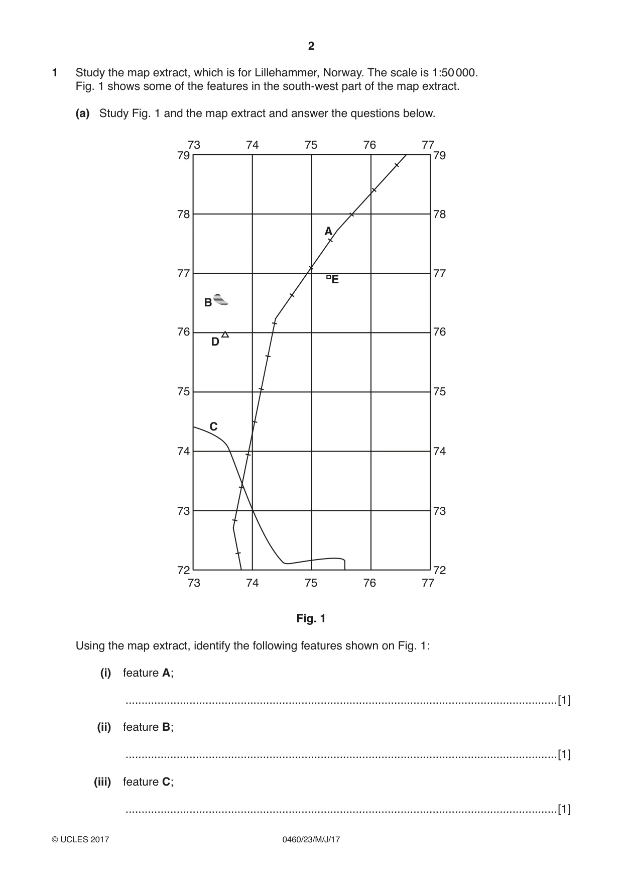 Cambridge IGCSE Geography 0460 2017 May/June Paper 2 · Variant 3 question paper, page 2 of 16