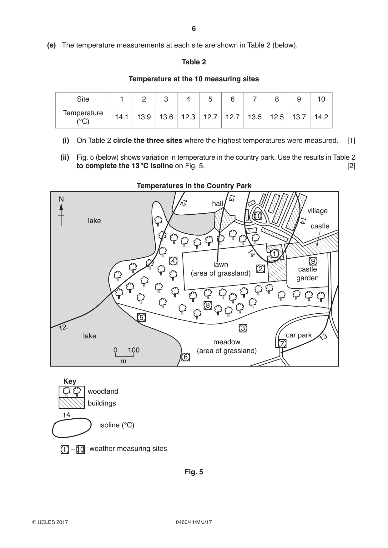 Cambridge IGCSE Geography 0460 2017 May/June Paper 4 · Variant 1 question paper, page 6 of 16