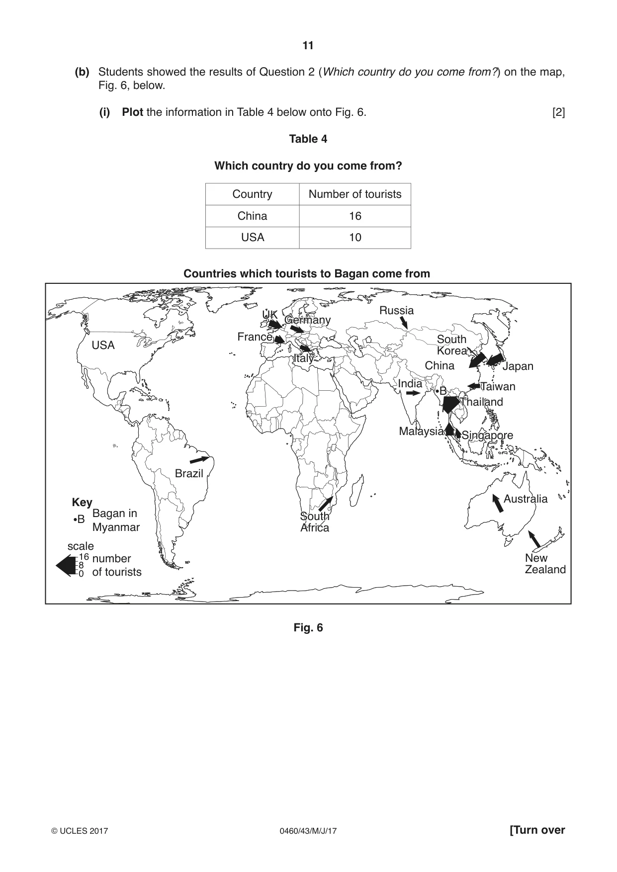 Cambridge IGCSE Geography 0460 2017 May/June Paper 4 · Variant 3 question paper, page 11 of 20