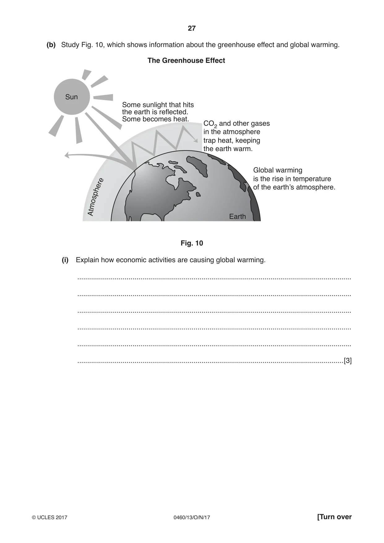 Cambridge IGCSE Geography 0460 2017 Oct/Nov Paper 1 · Variant 3 question paper, page 27 of 32