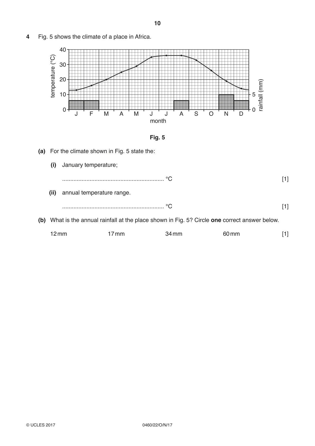 Cambridge IGCSE Geography 0460 2017 Oct/Nov Paper 2 · Variant 2 question paper, page 10 of 20