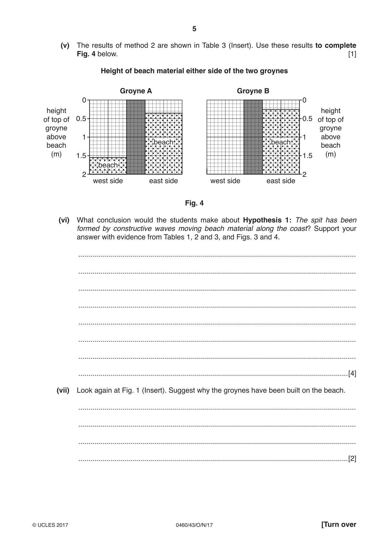 Cambridge IGCSE Geography 0460 2017 Oct/Nov Paper 4 · Variant 3 question paper, page 5 of 20