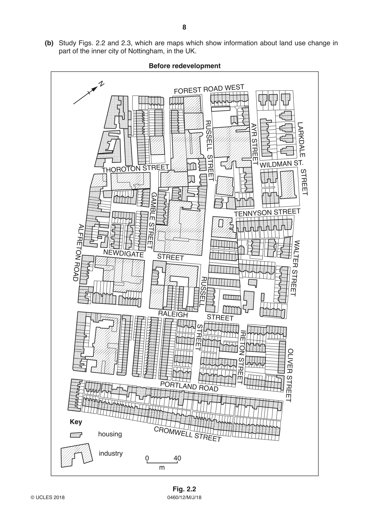 Cambridge IGCSE Geography 0460 2018 May/June Paper 1 · Variant 2 question paper, page 8 of 32