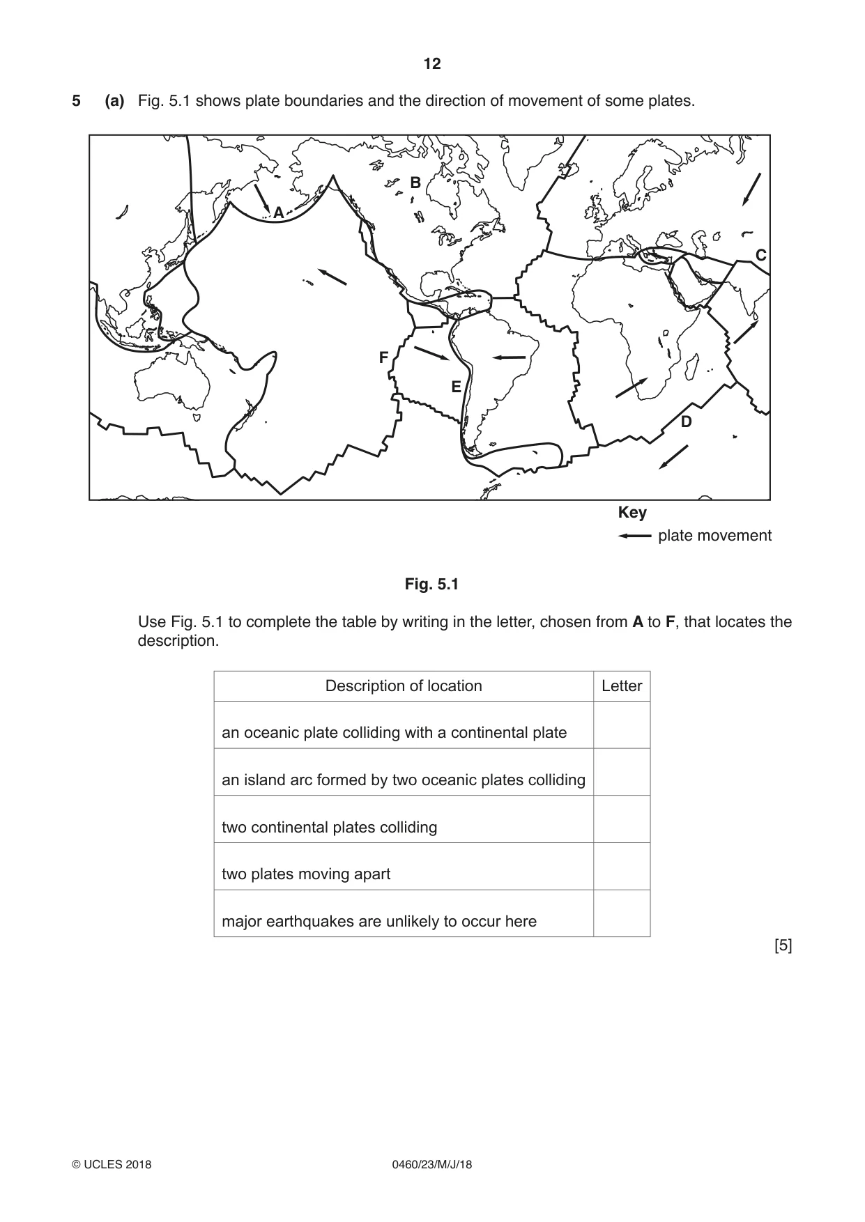 Cambridge IGCSE Geography 0460 2018 May/June Paper 2 · Variant 3 question paper, page 12 of 20