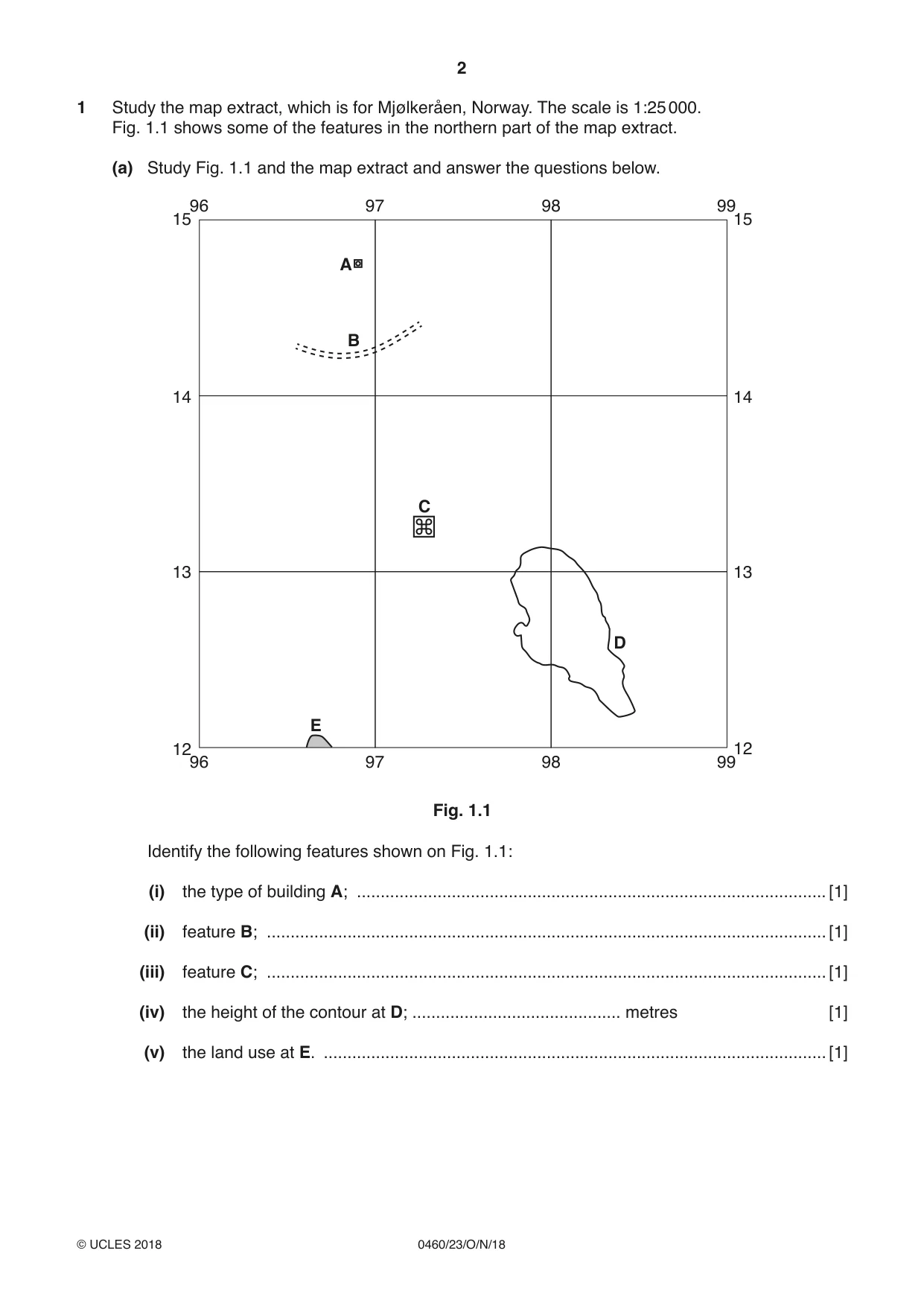 Cambridge IGCSE Geography 0460 2018 Oct/Nov Paper 2 · Variant 3 question paper, page 2 of 16