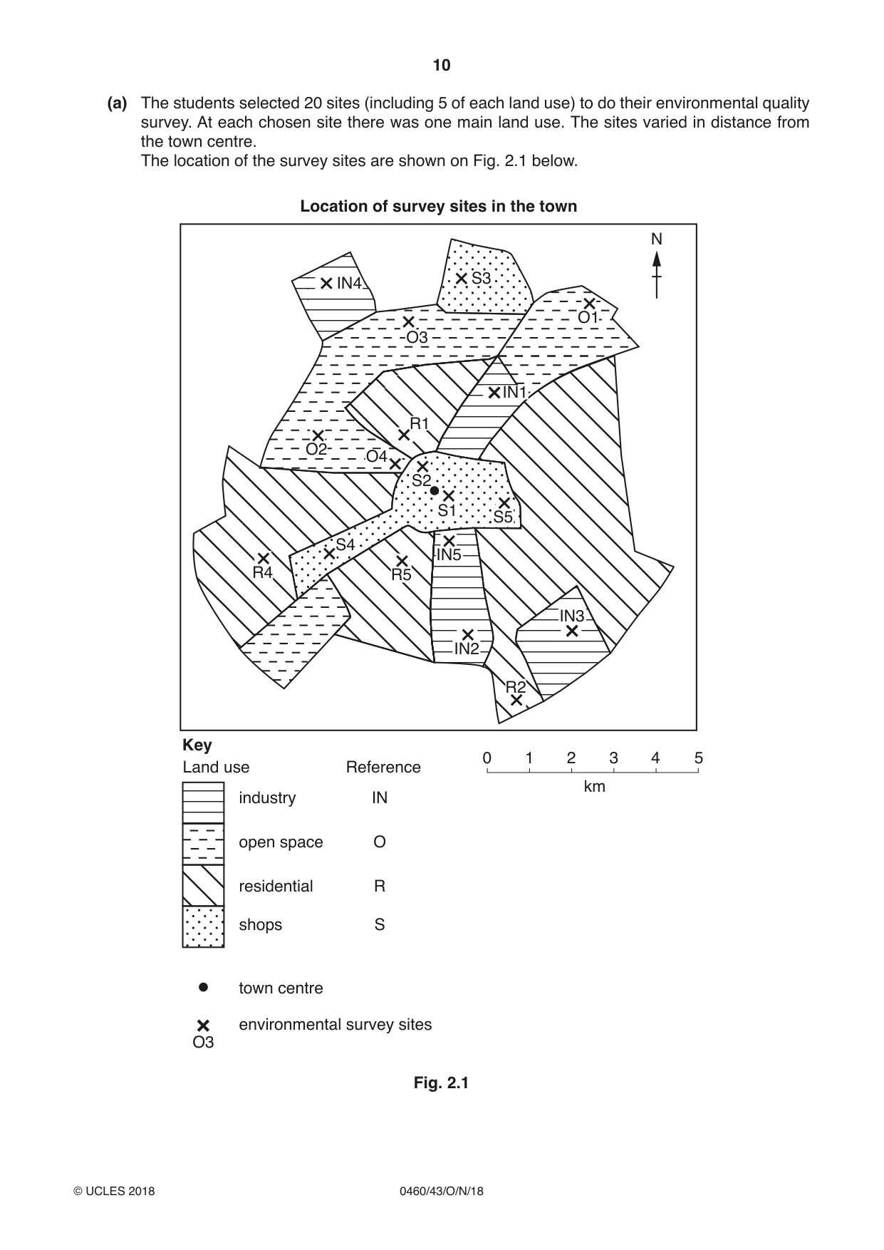 Cambridge IGCSE Geography 0460 2018 Oct/Nov Paper 4 · Variant 3 question paper, page 10 of 20