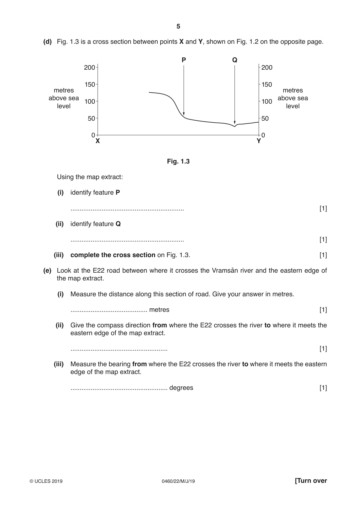 Cambridge IGCSE Geography 0460 2019 May/June Paper 2 · Variant 2 question paper, page 5 of 24