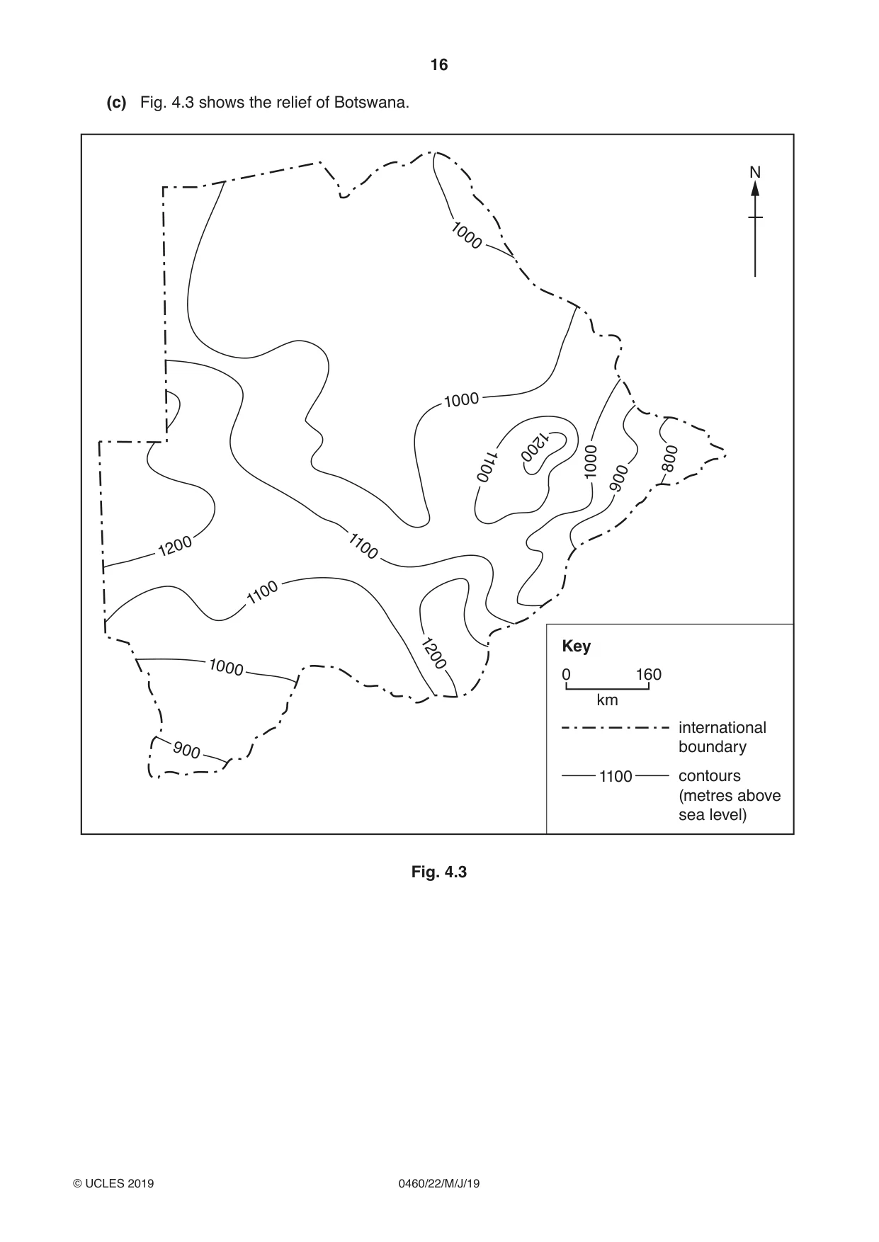 Cambridge IGCSE Geography 0460 2019 May/June Paper 2 · Variant 2 question paper, page 16 of 24