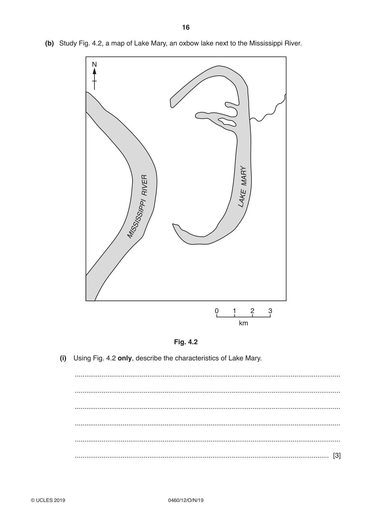 Cambridge IGCSE Geography 0460 2019 Oct/Nov Paper 1 · Variant 2 question paper, page 16 of 32