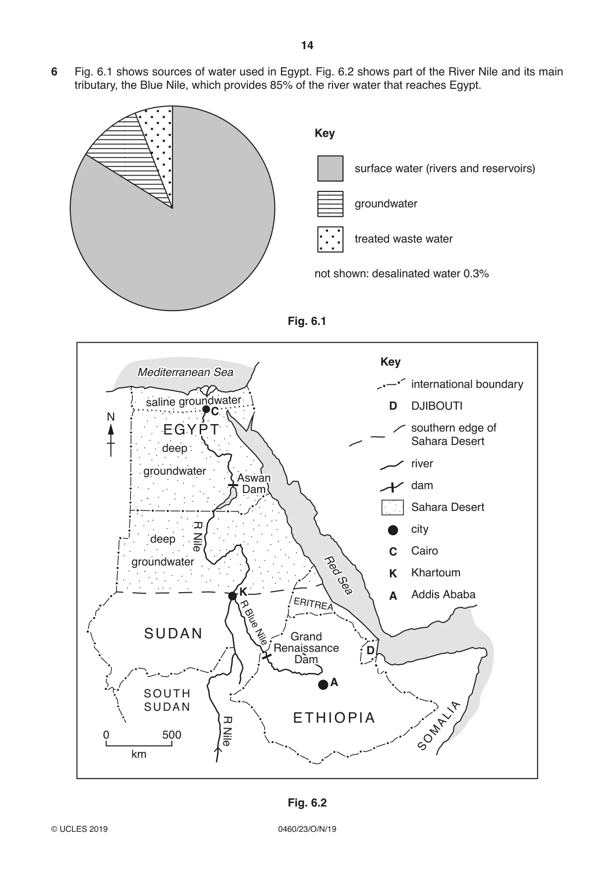 Cambridge IGCSE Geography 0460 2019 Oct/Nov Paper 2 · Variant 3 question paper, page 14 of 20