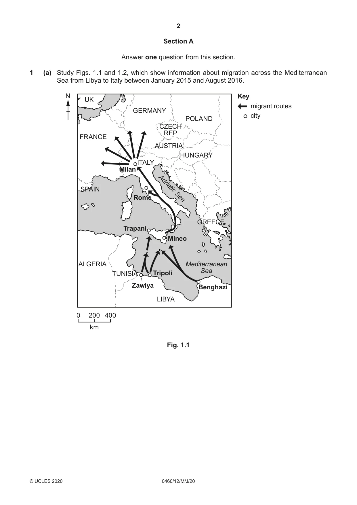 Cambridge IGCSE Geography 0460 2020 May/June Paper 1 · Variant 2 question paper, page 2 of 28