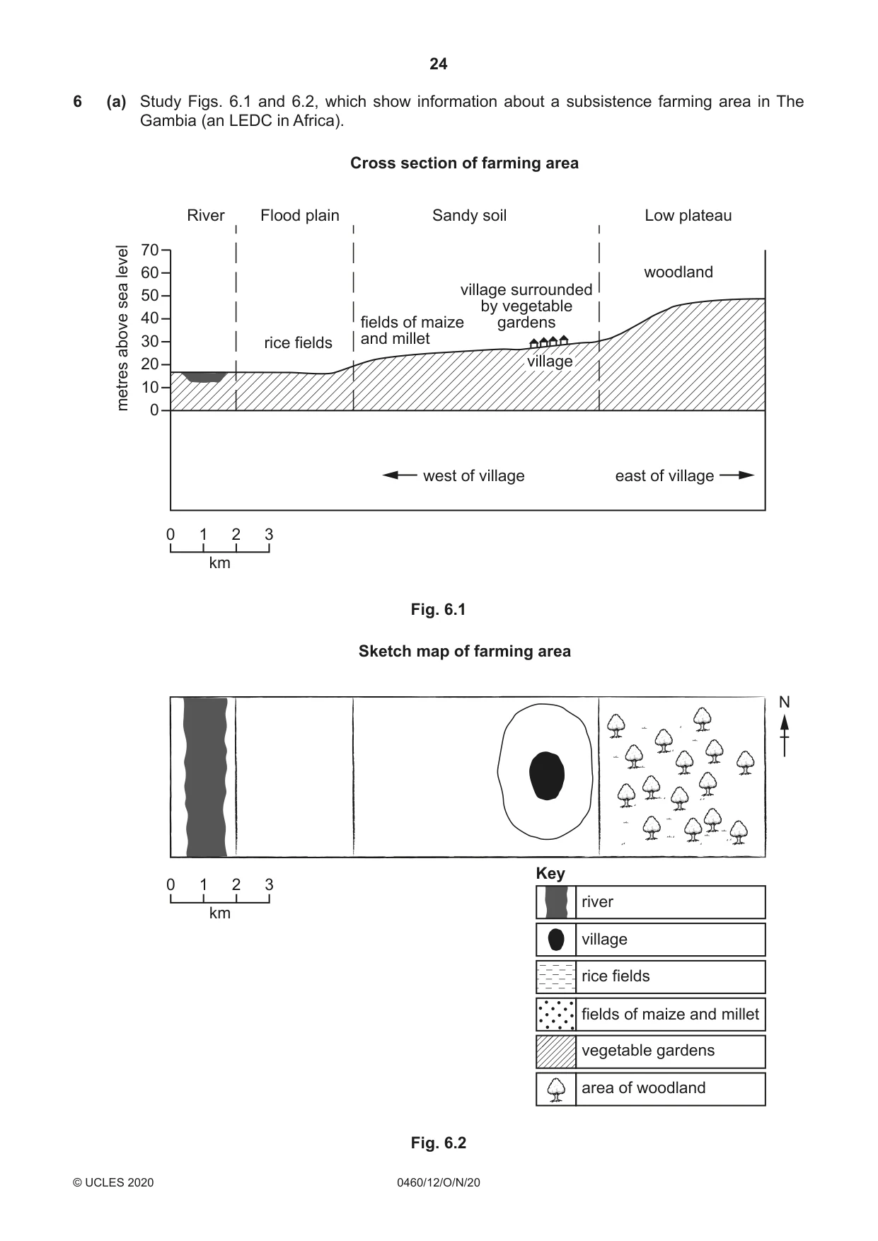 Cambridge IGCSE Geography 0460 2020 Oct/Nov Paper 1 · Variant 2 question paper, page 24 of 32