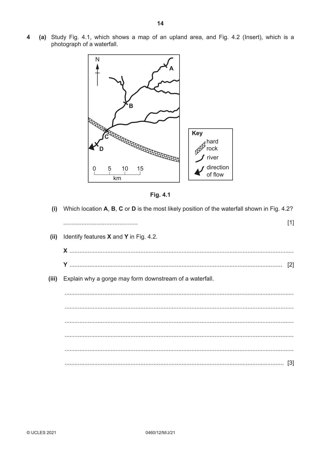 Cambridge IGCSE Geography 0460 2021 May/June Paper 1 · Variant 2 question paper, page 14 of 32