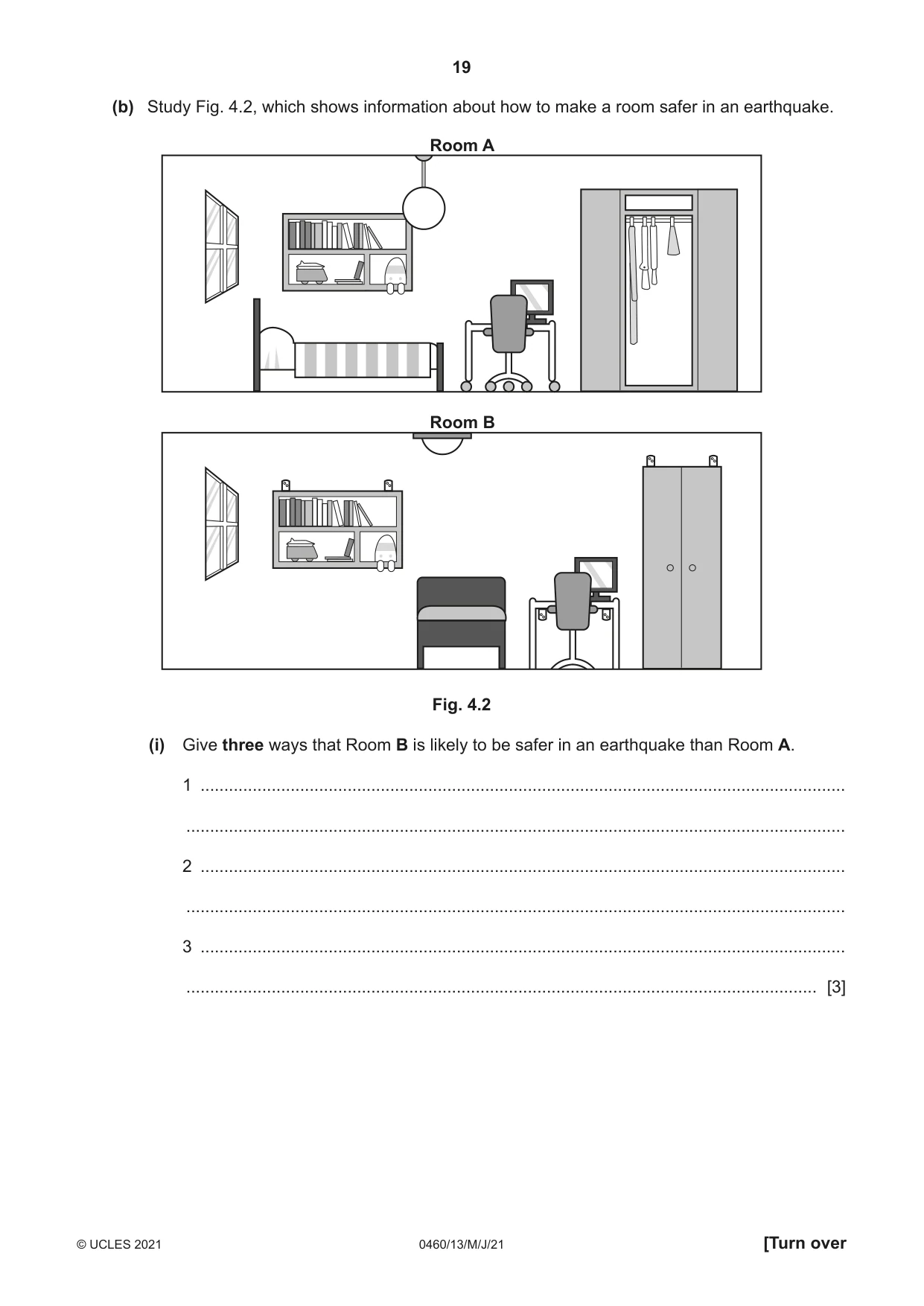 Cambridge IGCSE Geography 0460 2021 May/June Paper 1 · Variant 3 question paper, page 19 of 36