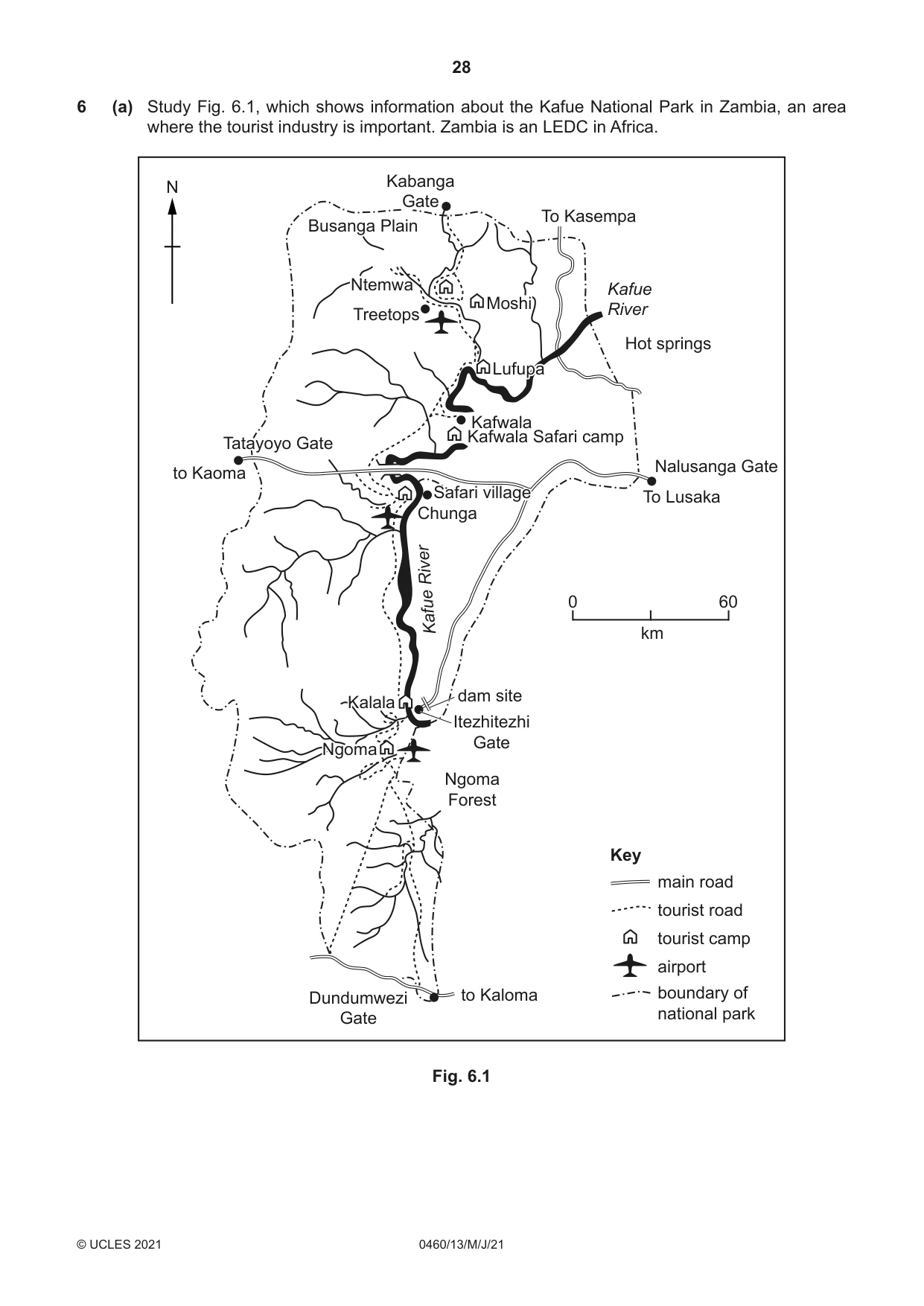 Cambridge IGCSE Geography 0460 2021 May/June Paper 1 · Variant 3 question paper, page 28 of 36