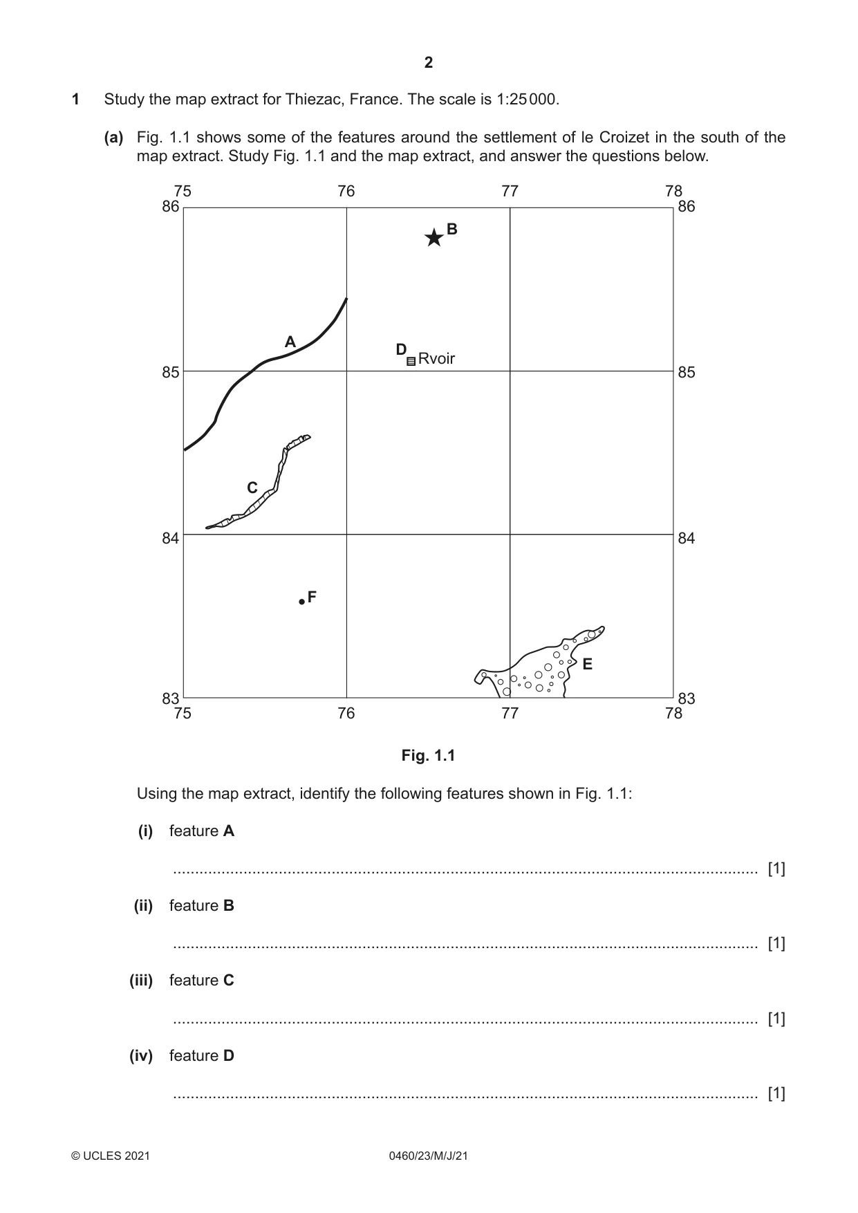 Cambridge IGCSE Geography 0460 2021 May/June Paper 2 · Variant 3 question paper, page 2 of 20
