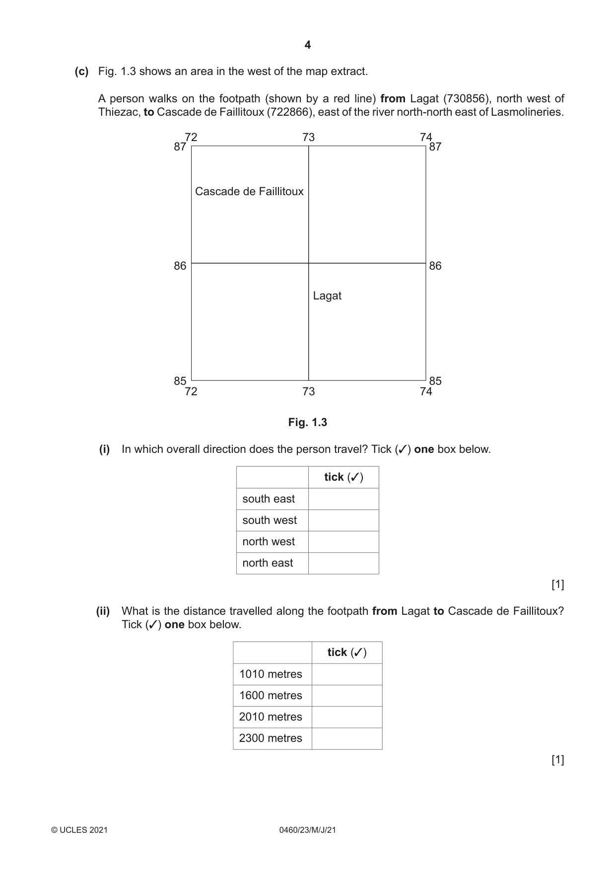 Cambridge IGCSE Geography 0460 2021 May/June Paper 2 · Variant 3 question paper, page 4 of 20