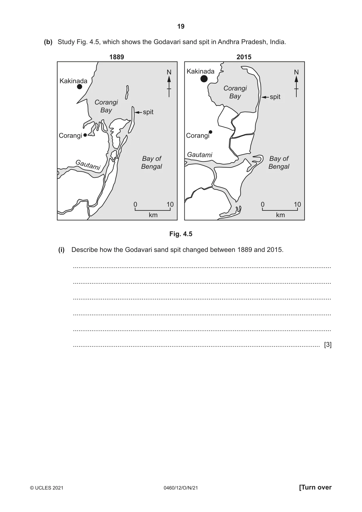 Cambridge IGCSE Geography 0460 2021 Oct/Nov Paper 1 · Variant 2 question paper, page 19 of 32