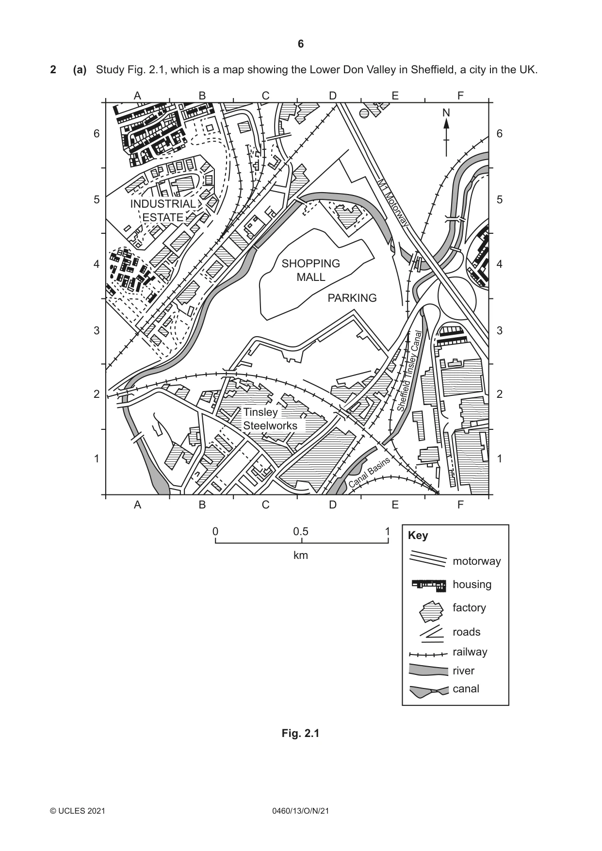 Cambridge IGCSE Geography 0460 2021 Oct/Nov Paper 1 · Variant 3 question paper, page 6 of 28