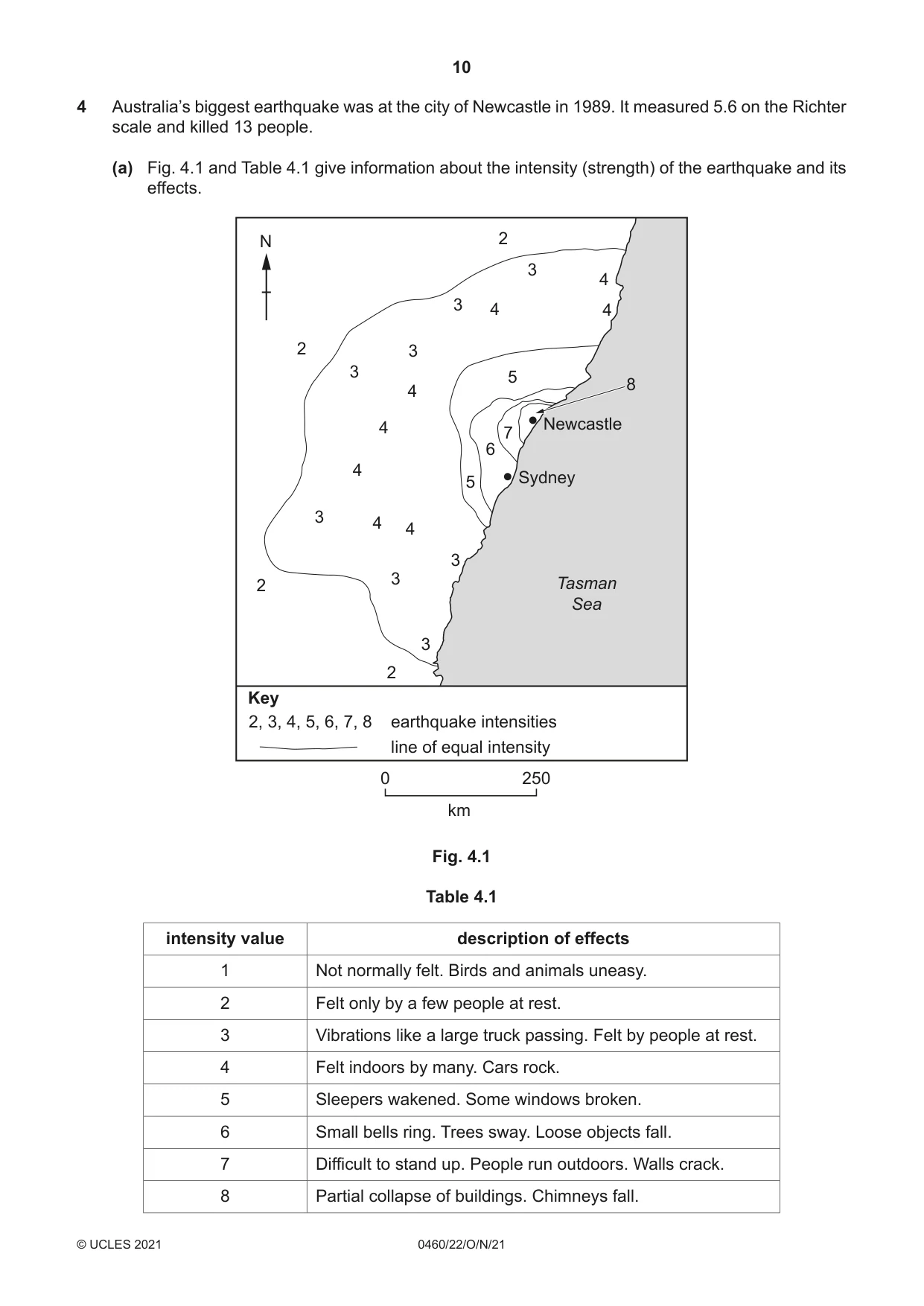 Cambridge IGCSE Geography 0460 2021 Oct/Nov Paper 2 · Variant 2 question paper, page 10 of 24