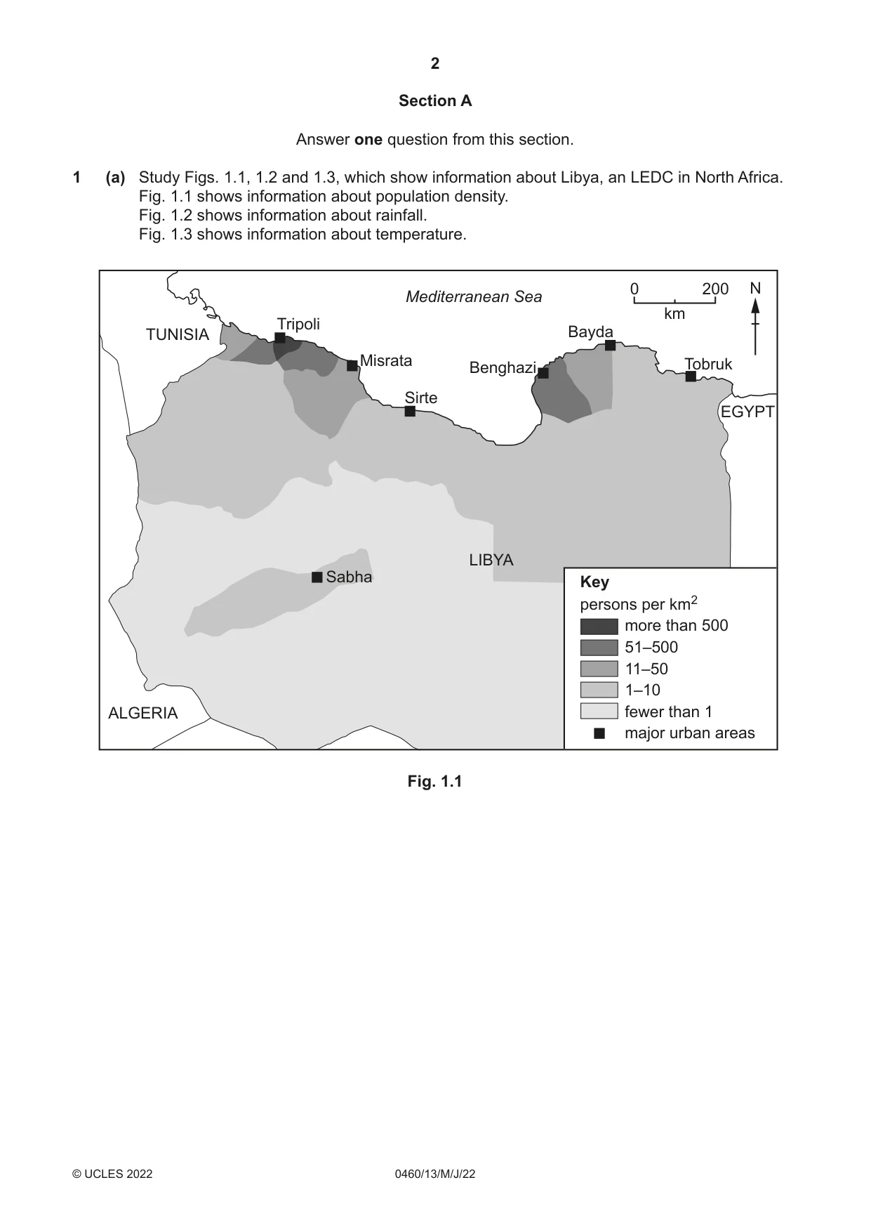 Cambridge IGCSE Geography 0460 2022 May/June Paper 1 · Variant 3 question paper, page 2 of 32