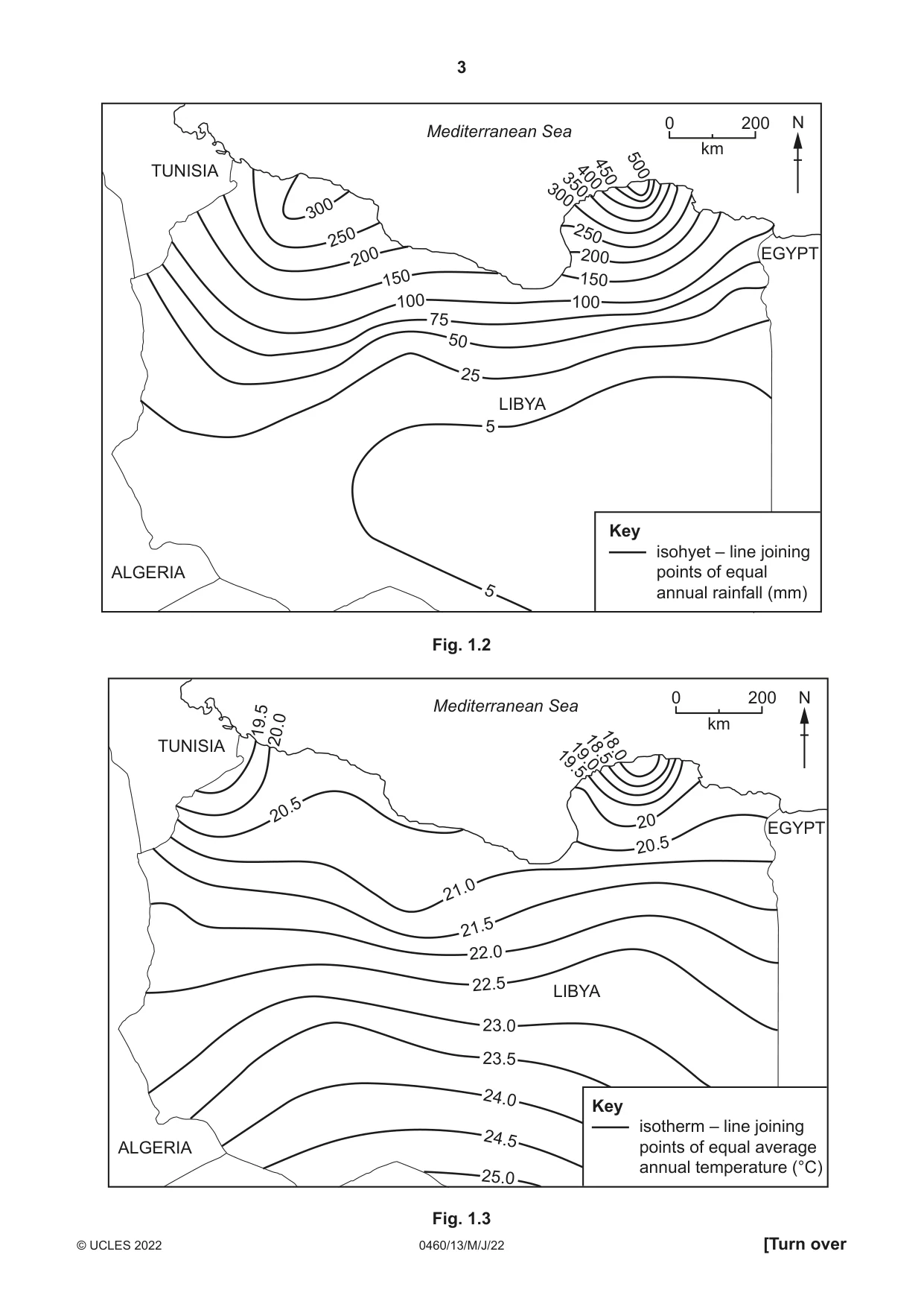 Cambridge IGCSE Geography 0460 2022 May/June Paper 1 · Variant 3 question paper, page 3 of 32