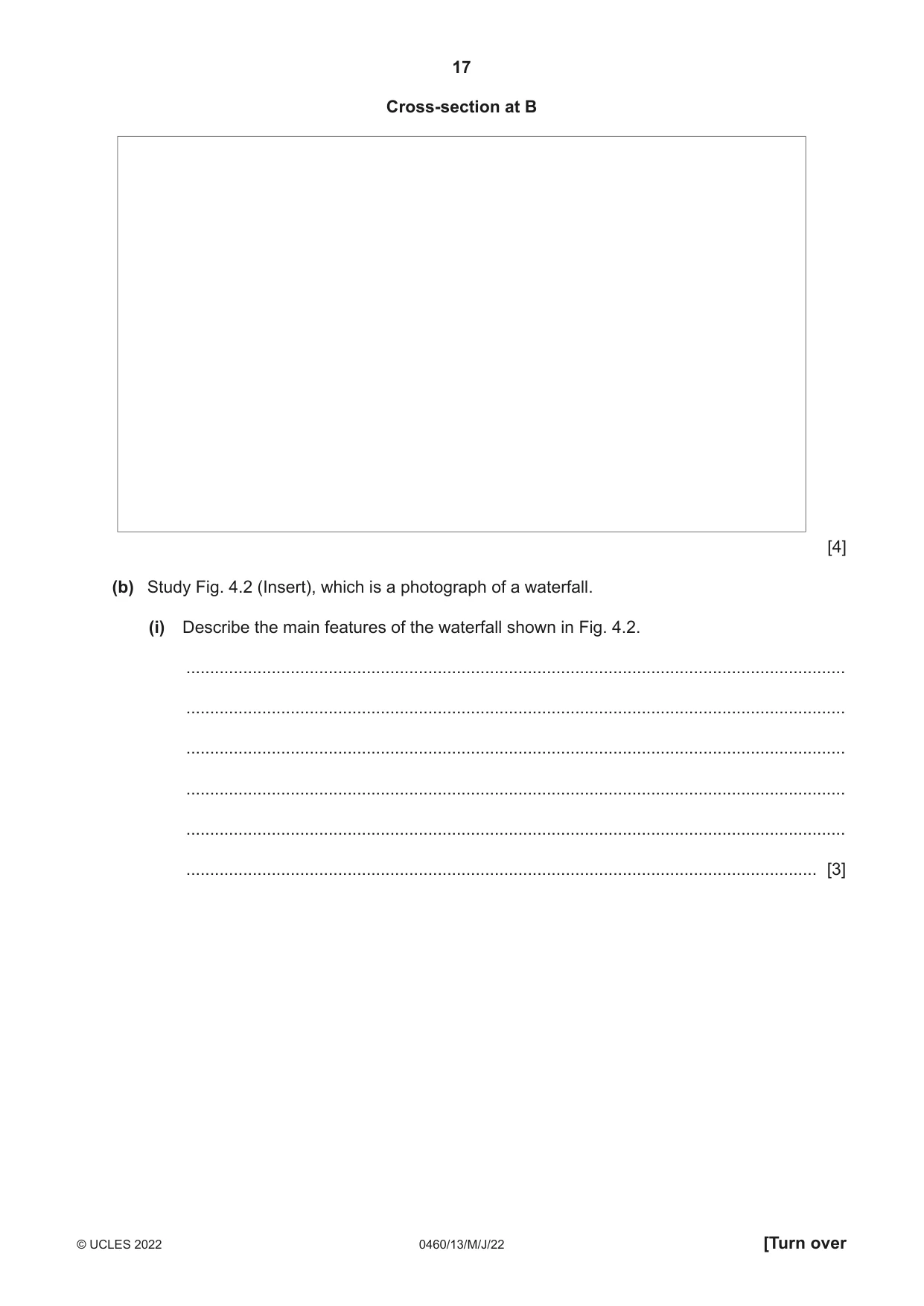 Cambridge IGCSE Geography 0460 2022 May/June Paper 1 · Variant 3 question paper, page 17 of 32