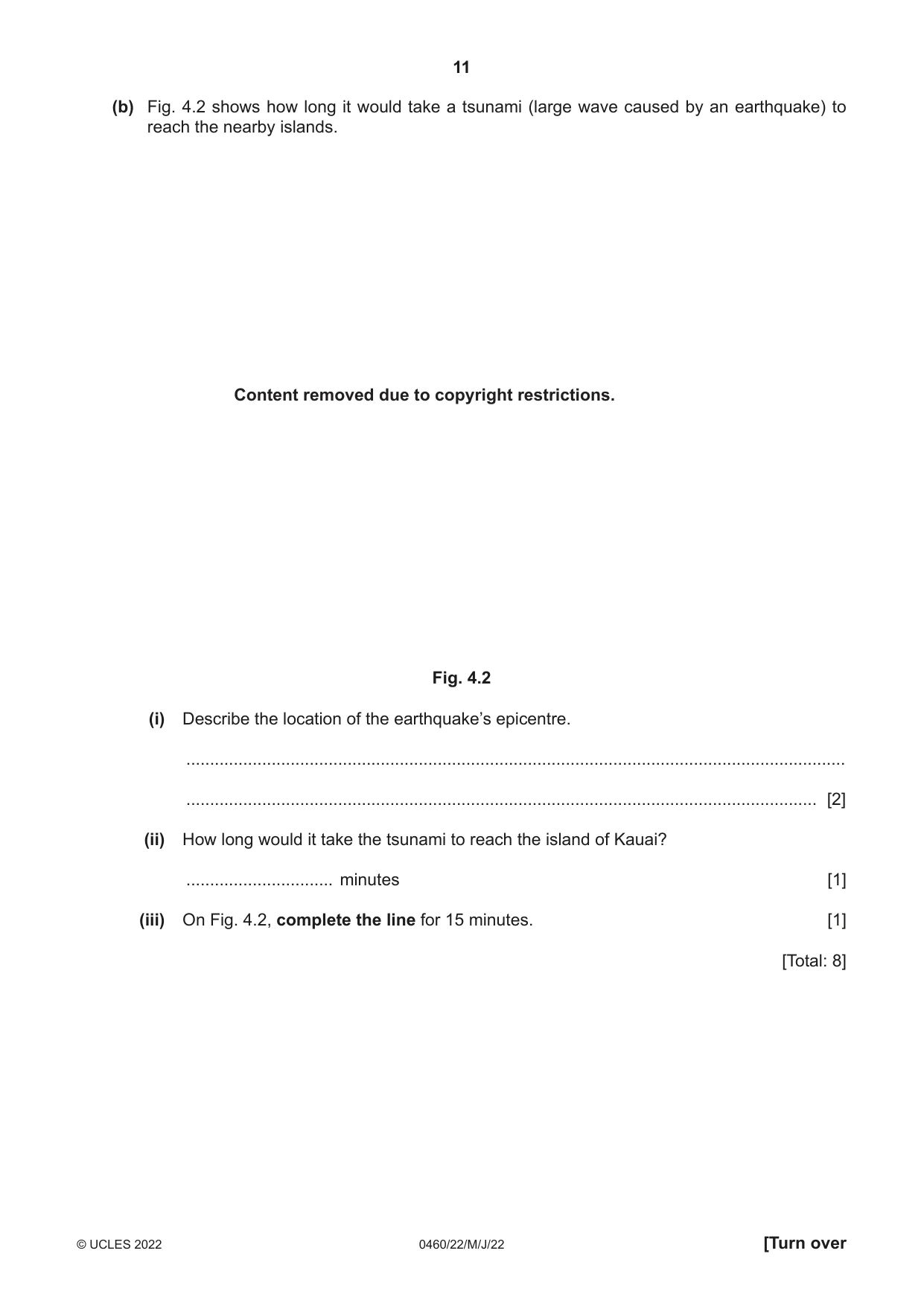 Cambridge IGCSE Geography 0460 2022 May/June Paper 2 · Variant 2 question paper, page 11 of 20