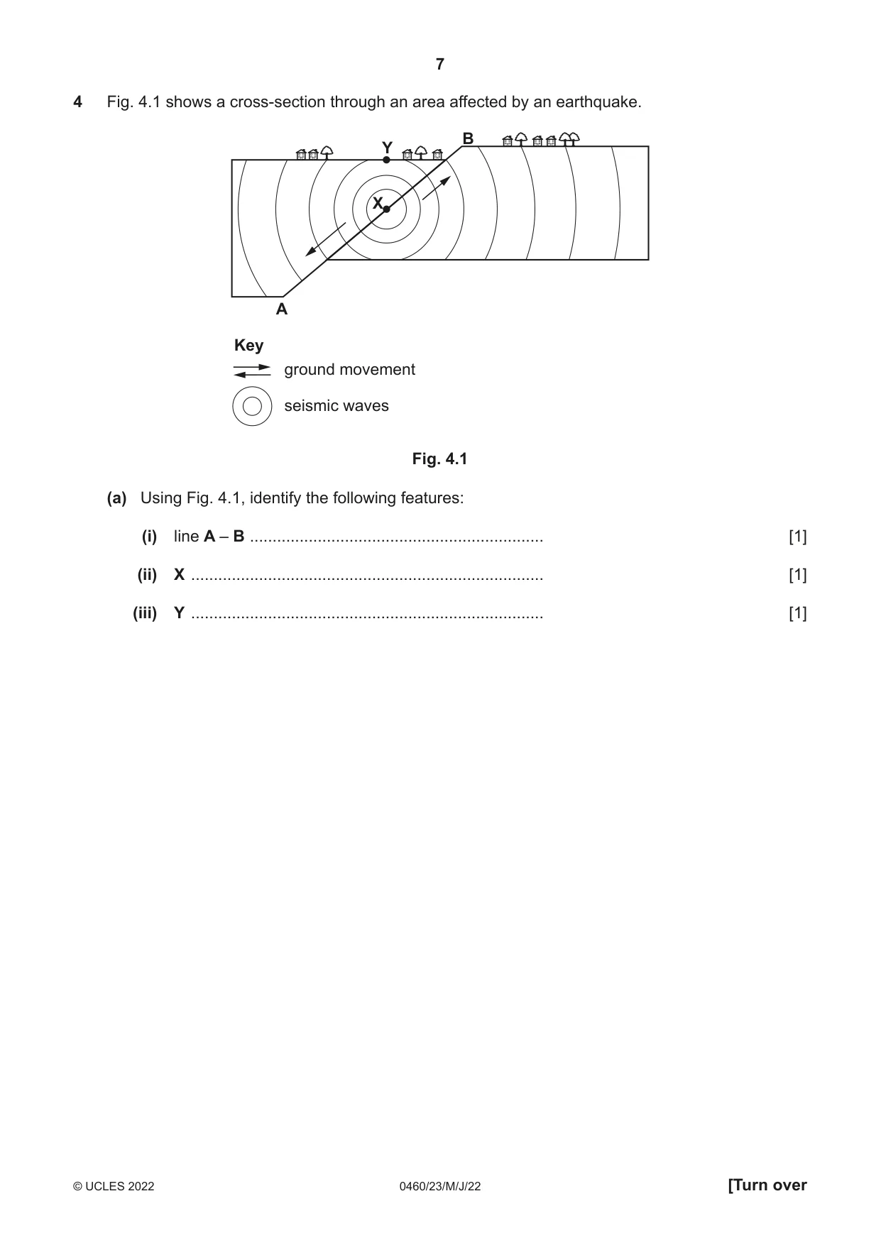 Cambridge IGCSE Geography 0460 2022 May/June Paper 2 · Variant 3 question paper, page 7 of 16