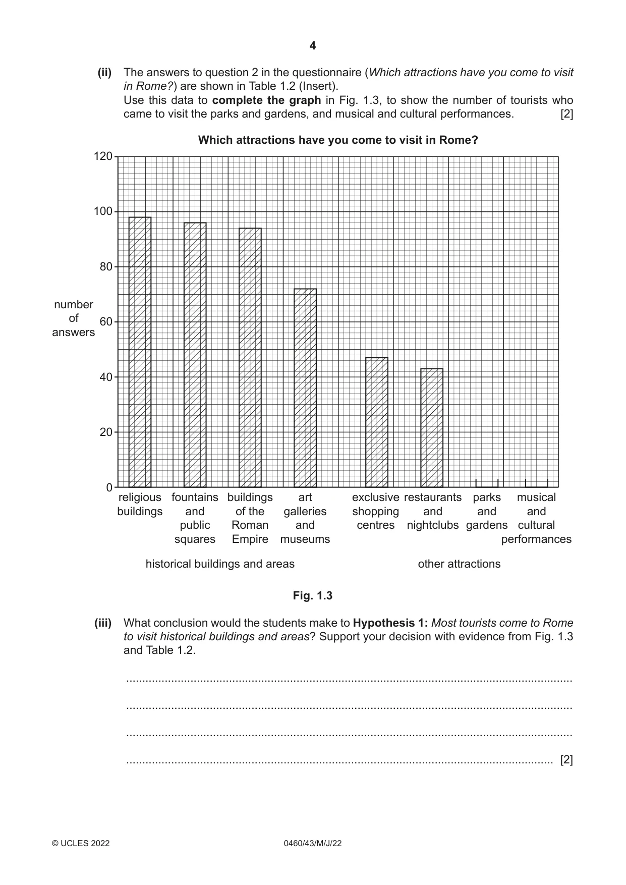 Cambridge IGCSE Geography 0460 2022 May/June Paper 4 · Variant 3 question paper, page 4 of 16