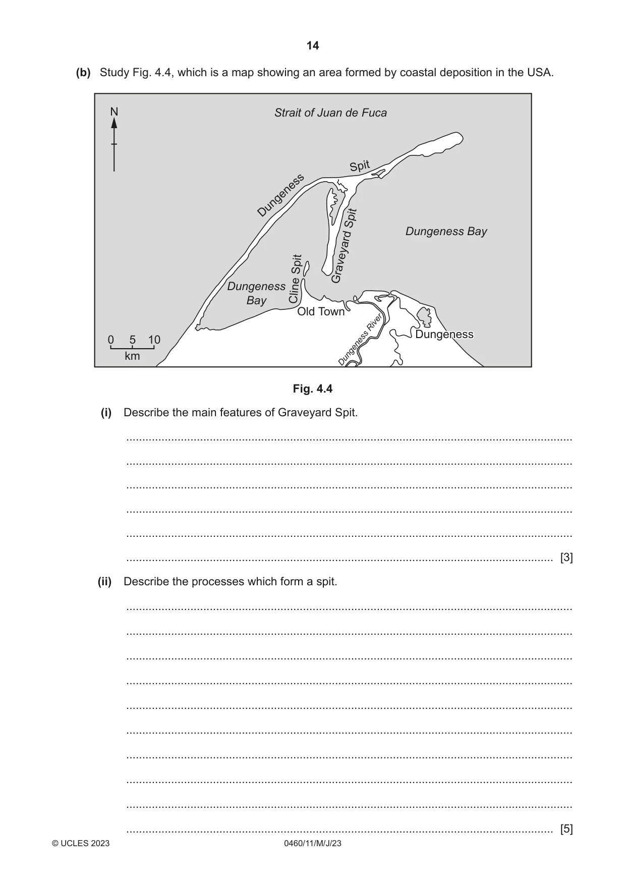 Cambridge IGCSE Geography 0460 2023 May/June Paper 1 · Variant 1 question paper, page 14 of 24