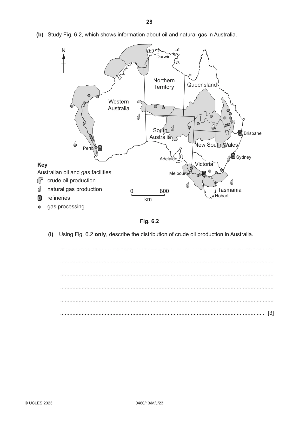 Cambridge IGCSE Geography 0460 2023 May/June Paper 1 · Variant 3 question paper, page 28 of 32