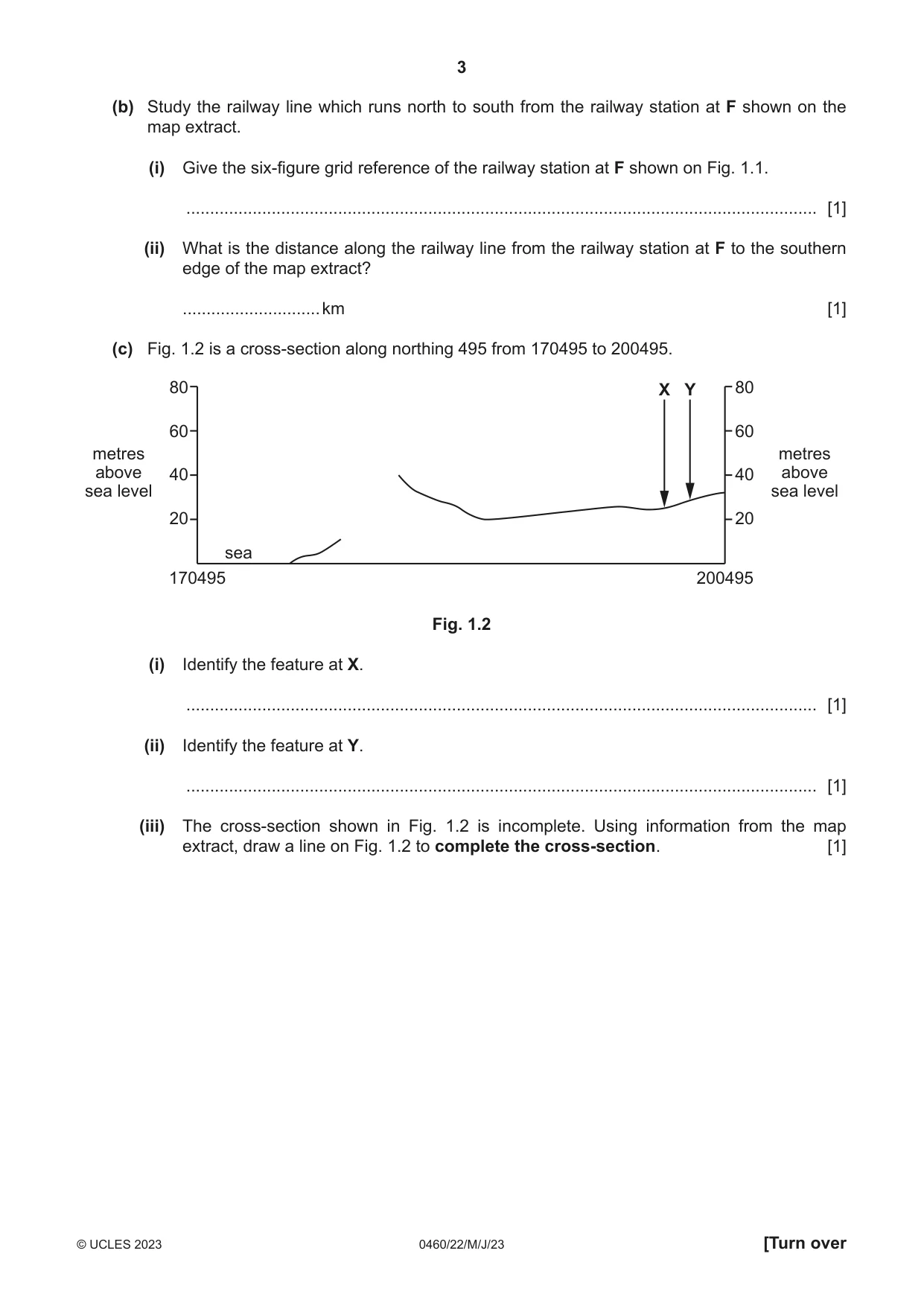 Cambridge IGCSE Geography 0460 2023 May/June Paper 2 · Variant 2 question paper, page 3 of 16
