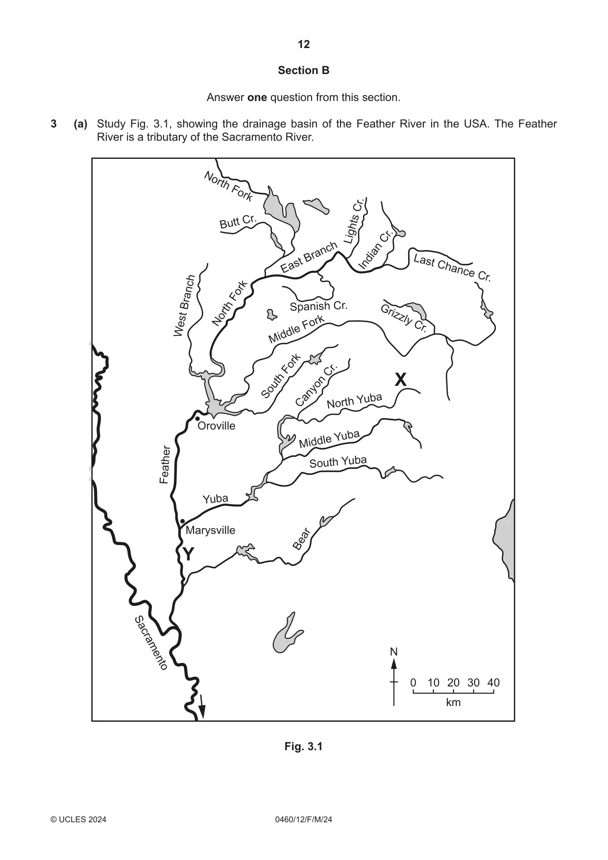 Cambridge IGCSE Geography 0460 2024 Feb/March Paper 1 · Variant 2 question paper, page 12 of 28