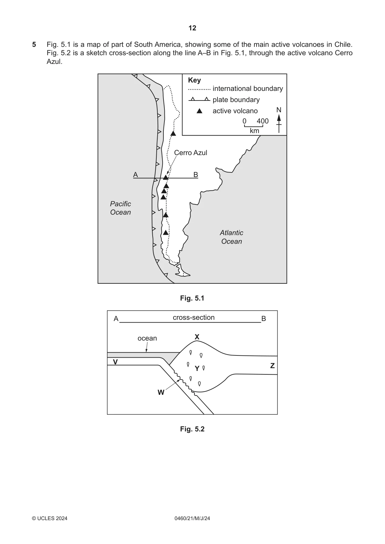 Cambridge IGCSE Geography 0460 2024 May/June Paper 2 · Variant 1 question paper, page 12 of 16