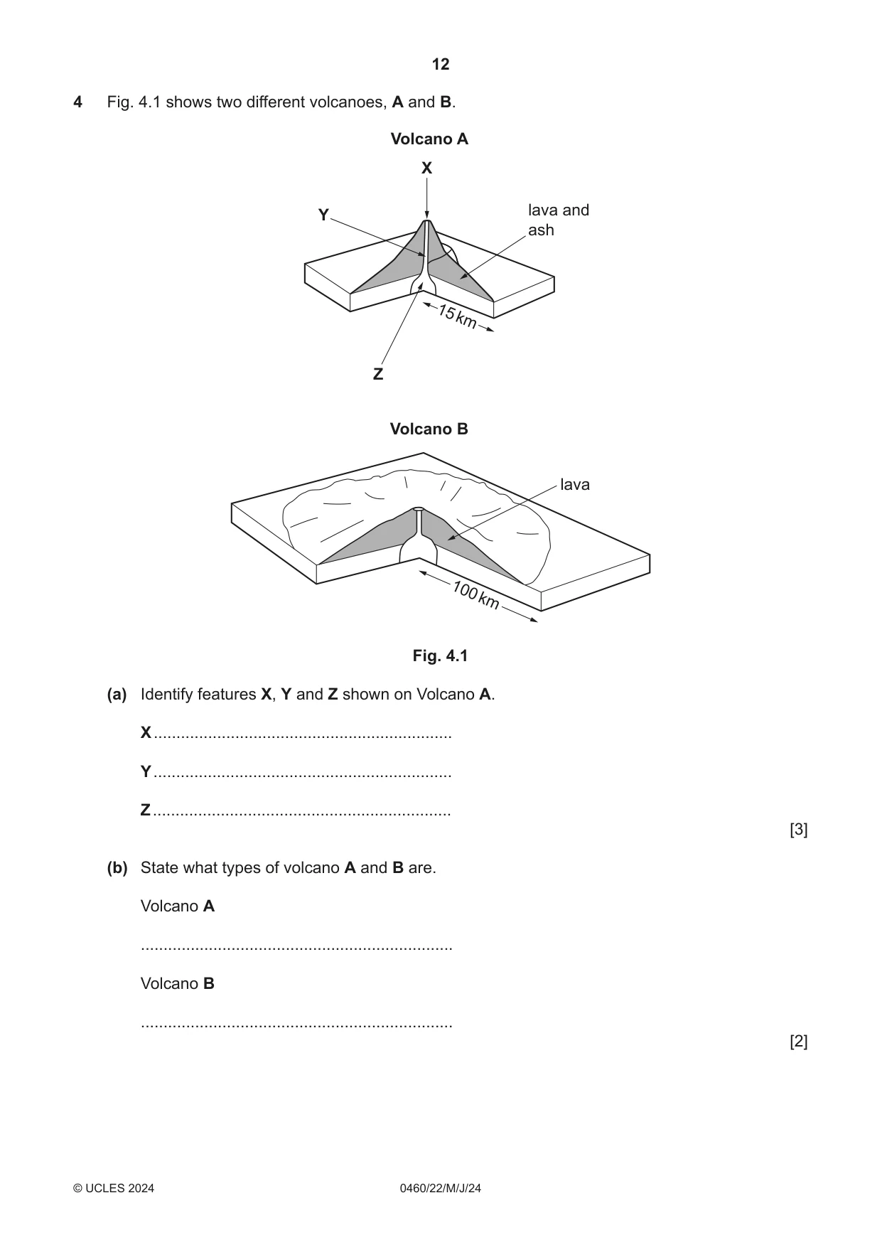 Cambridge IGCSE Geography 0460 2024 May/June Paper 2 · Variant 2 question paper, page 12 of 20