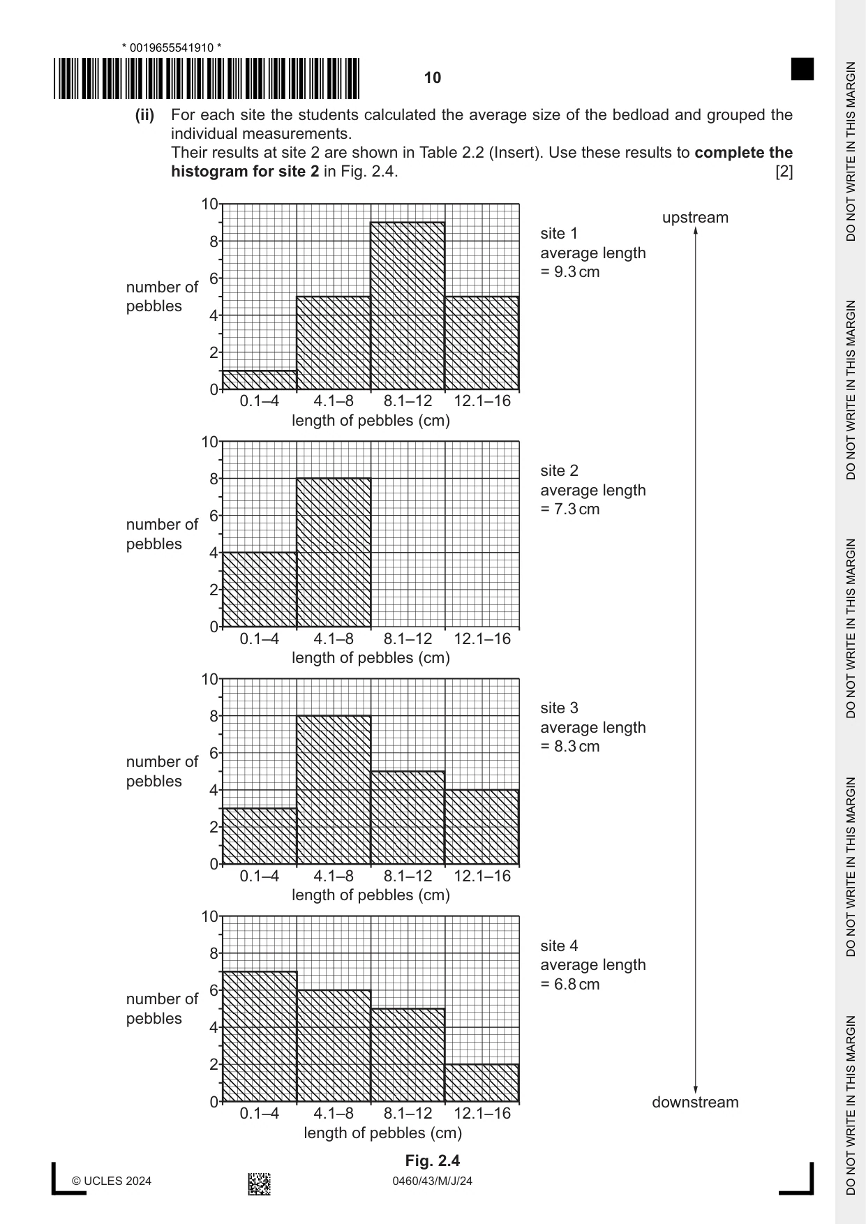 Cambridge IGCSE Geography 0460 2024 May/June Paper 4 · Variant 3 question paper, page 10 of 16