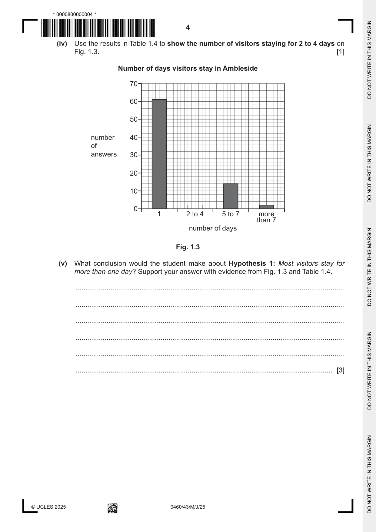 Cambridge IGCSE Geography 0460 2025 May/June Paper 4 · Variant 3 question paper, page 4 of 16