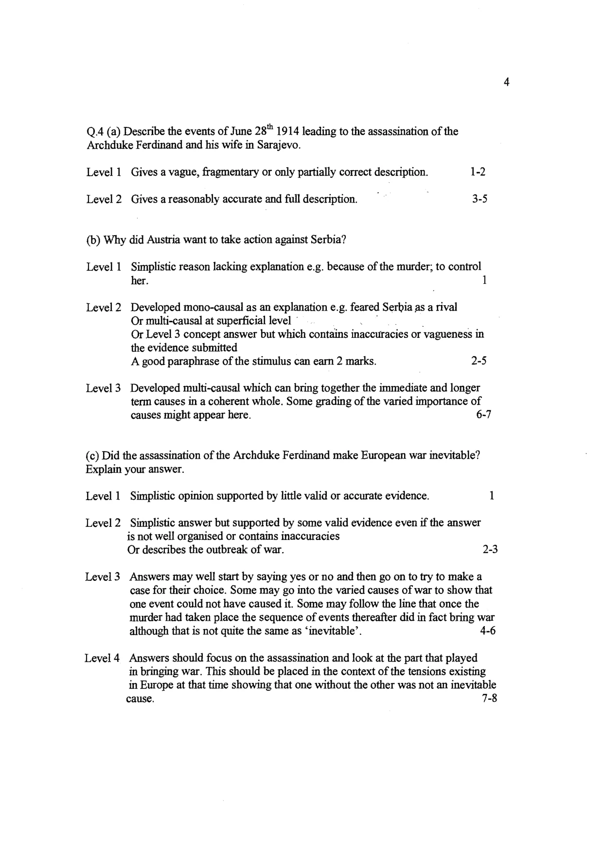 Mark scheme, page 5 of 26